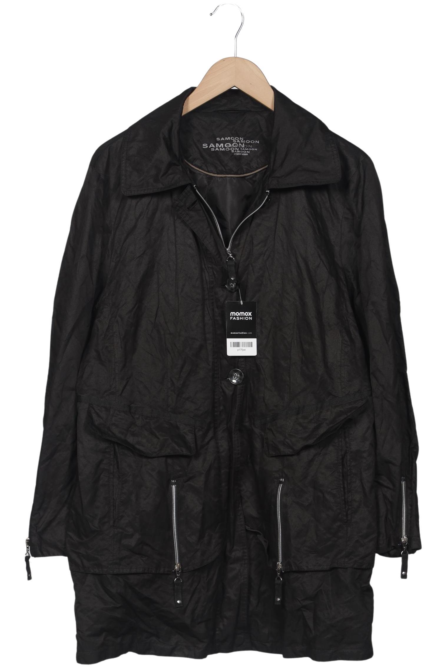

Samoon by Gerry Weber Damen Mantel, schwarz, Gr. 44