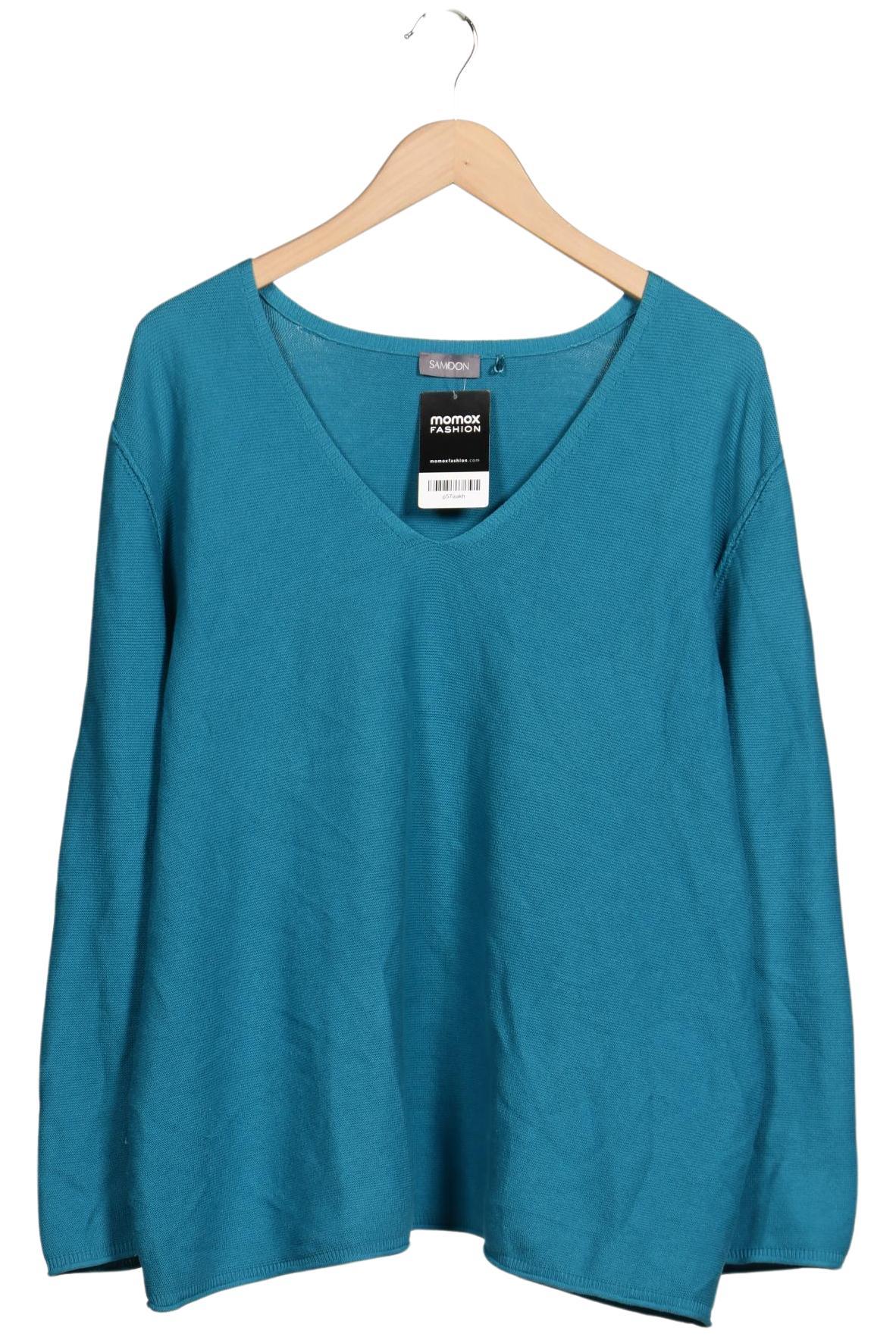 

Samoon by Gerry Weber Damen Pullover, türkis, Gr. 48