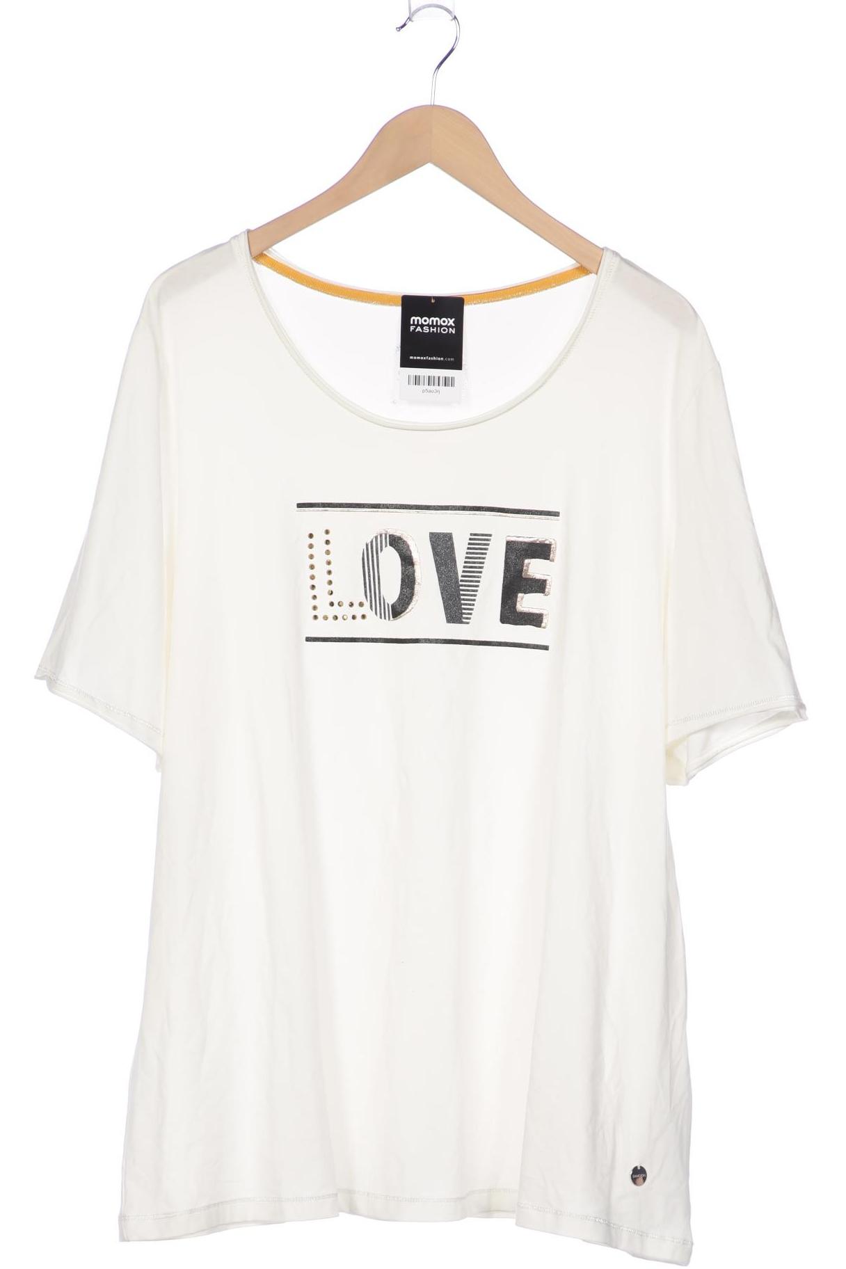 

SAMOON by Gerry Weber Damen T-Shirt, cremeweiß