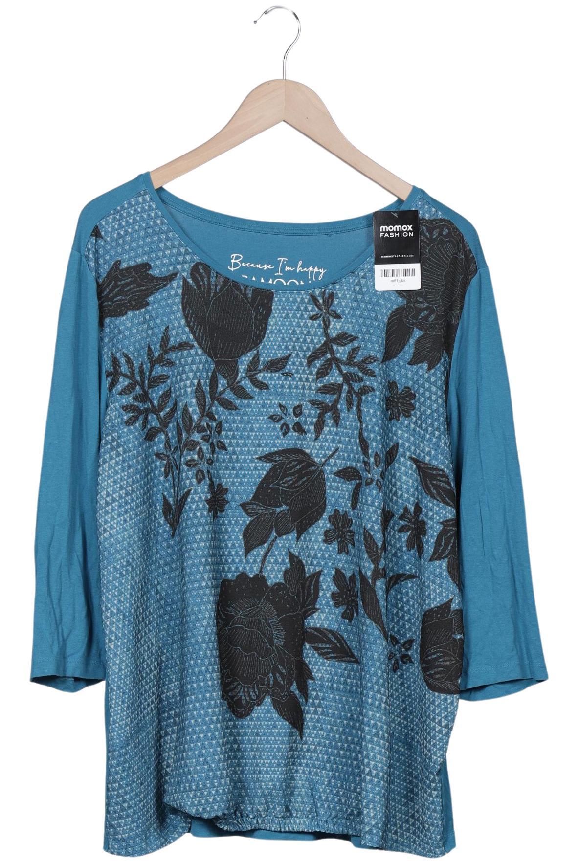 

Samoon by Gerry Weber Damen Langarmshirt, blau, Gr. 48