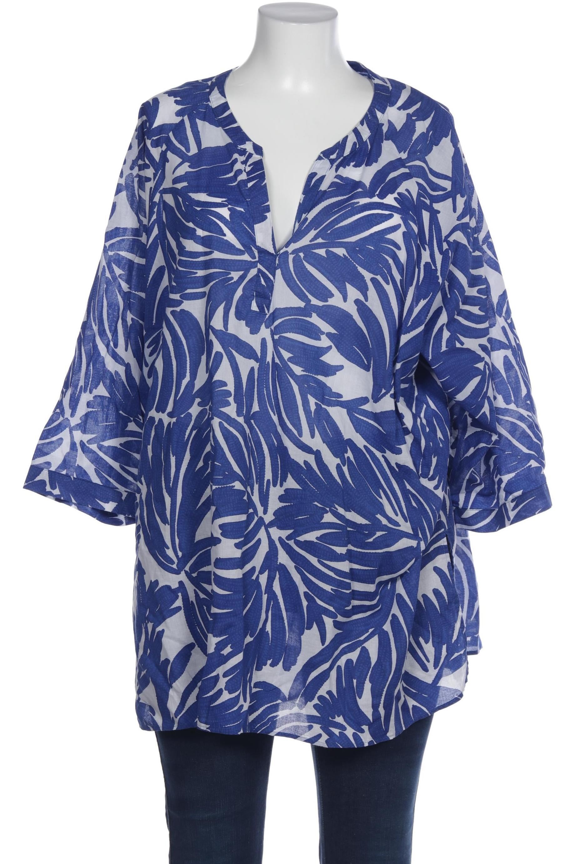 

Samoon by Gerry Weber Damen Bluse, blau, Gr. 48