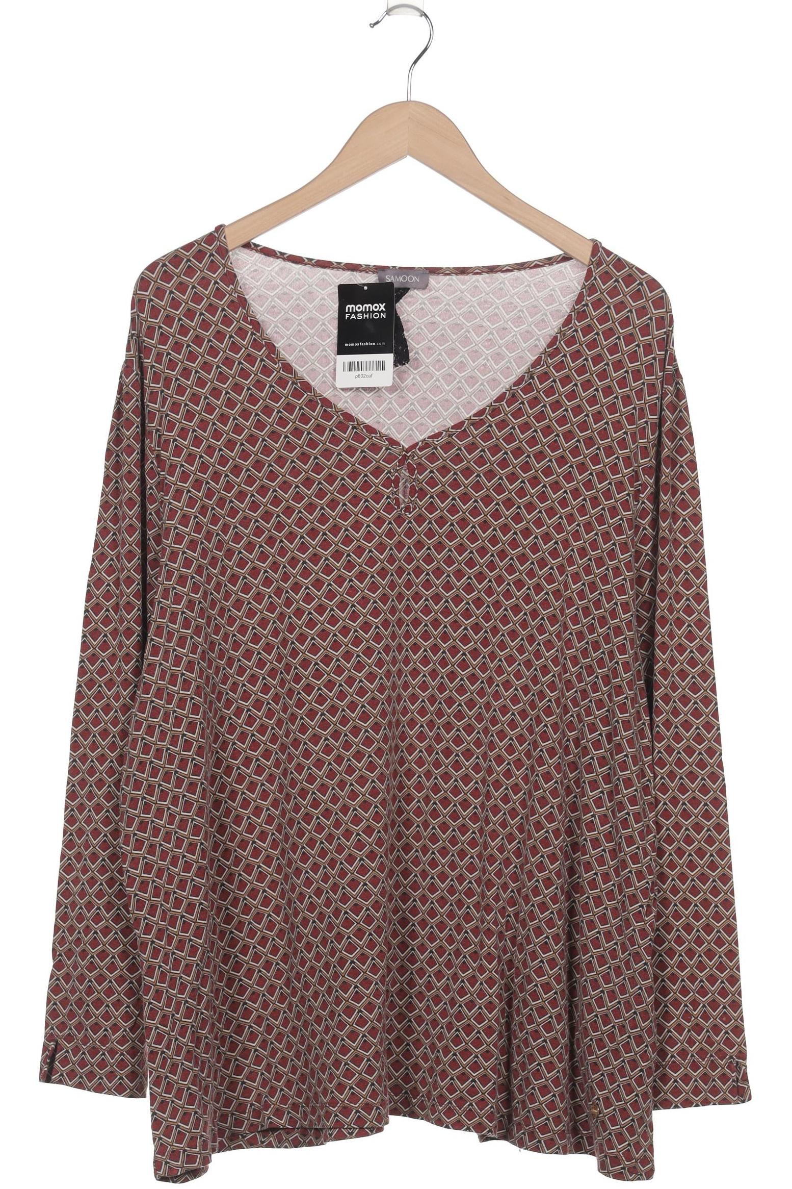 

Samoon by Gerry Weber Damen Langarmshirt, bordeaux, Gr. 52