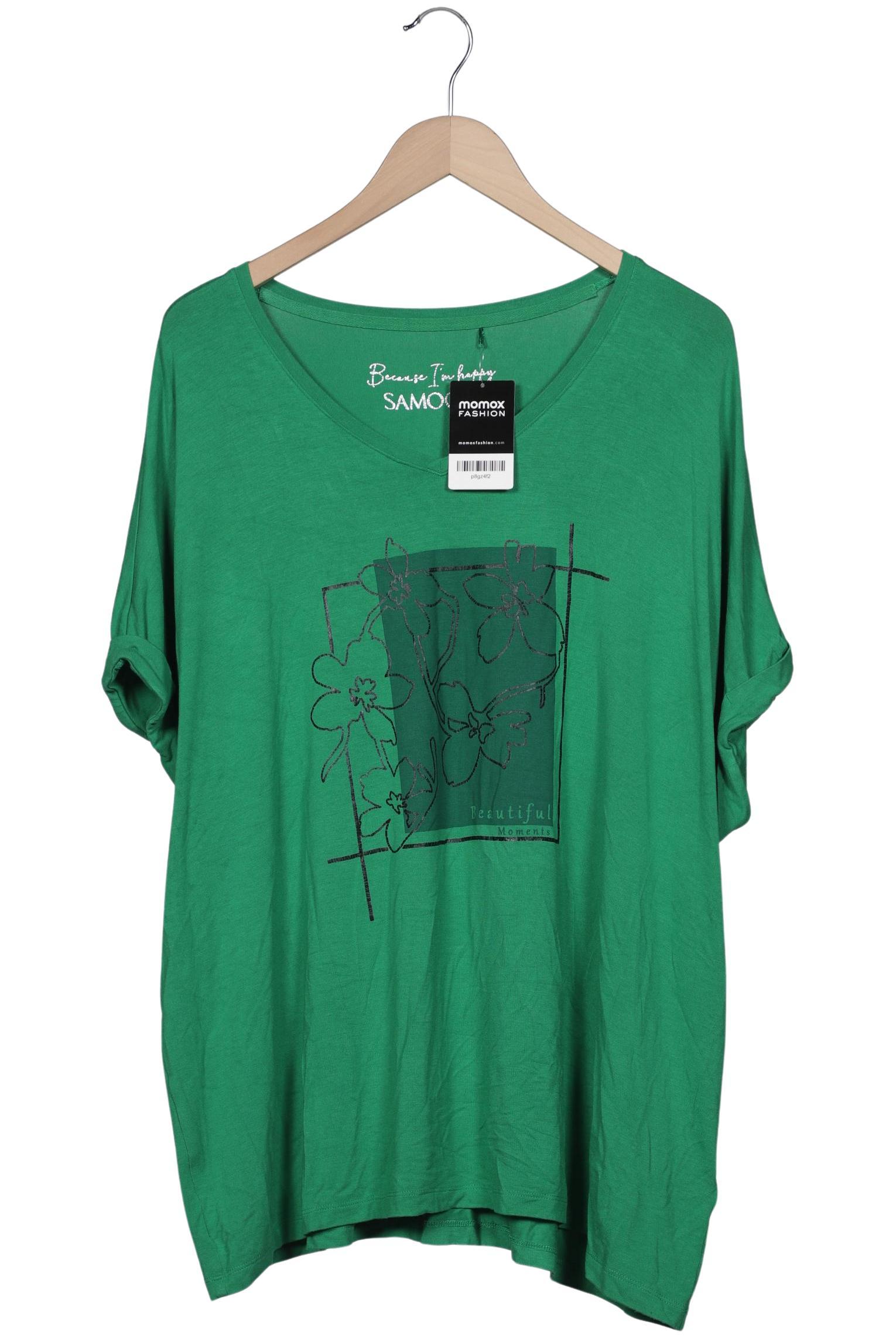 

Samoon by Gerry Weber Damen T-Shirt, grün, Gr. 50