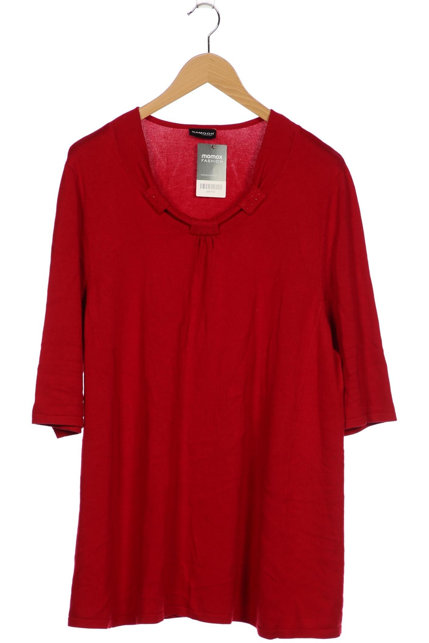 

Samoon by Gerry Weber Damen Pullover, rot, Gr. 52