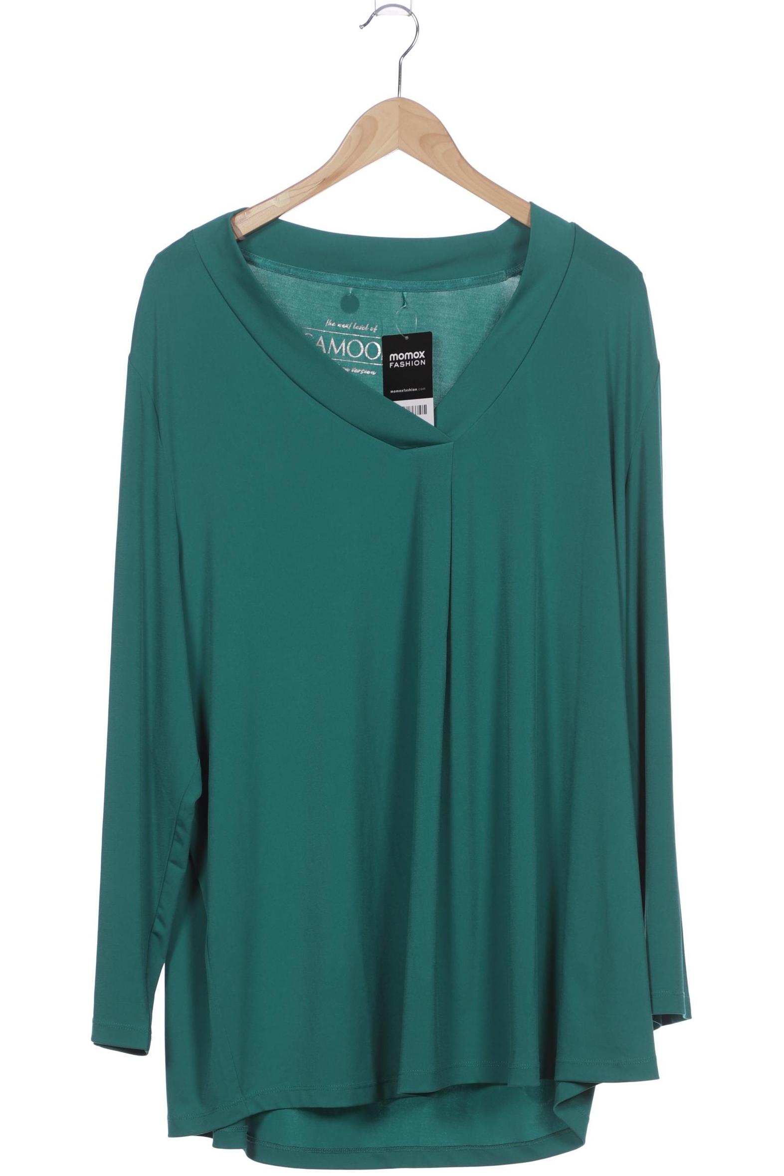 Thumbnail - Samoon by Gerry Weber Damen Langarmshirt, grün, Gr. 52