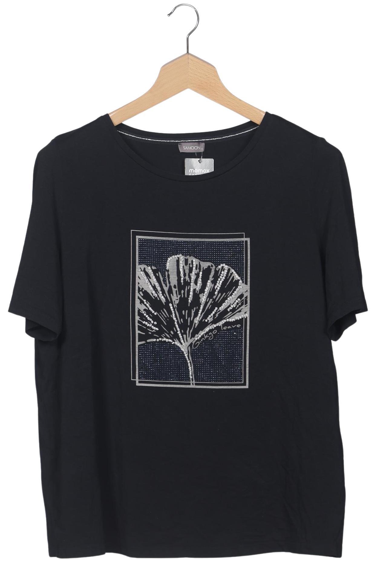 

Samoon by Gerry Weber Damen T-Shirt, marineblau, Gr. 50