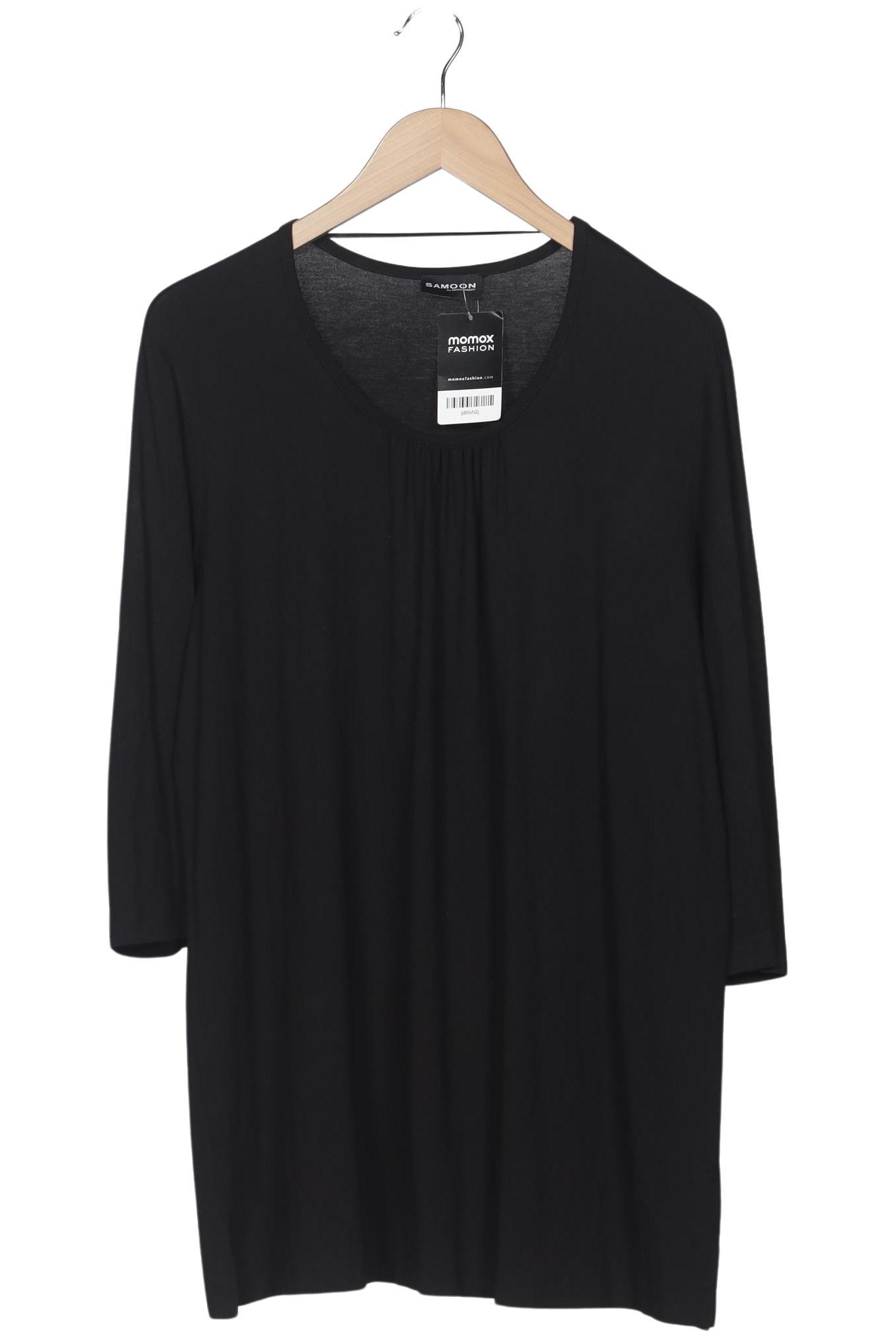 

Samoon by Gerry Weber Damen Langarmshirt, schwarz, Gr. 44