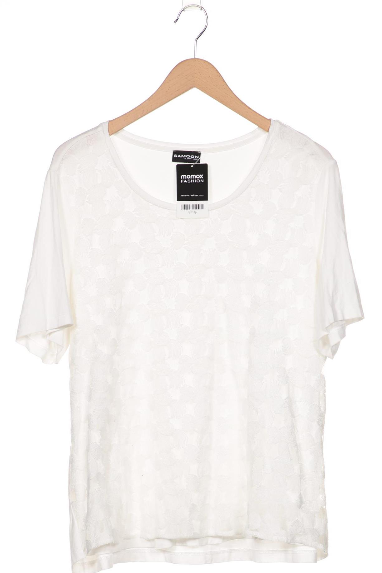 

SAMOON by Gerry Weber Damen T-Shirt, weiß