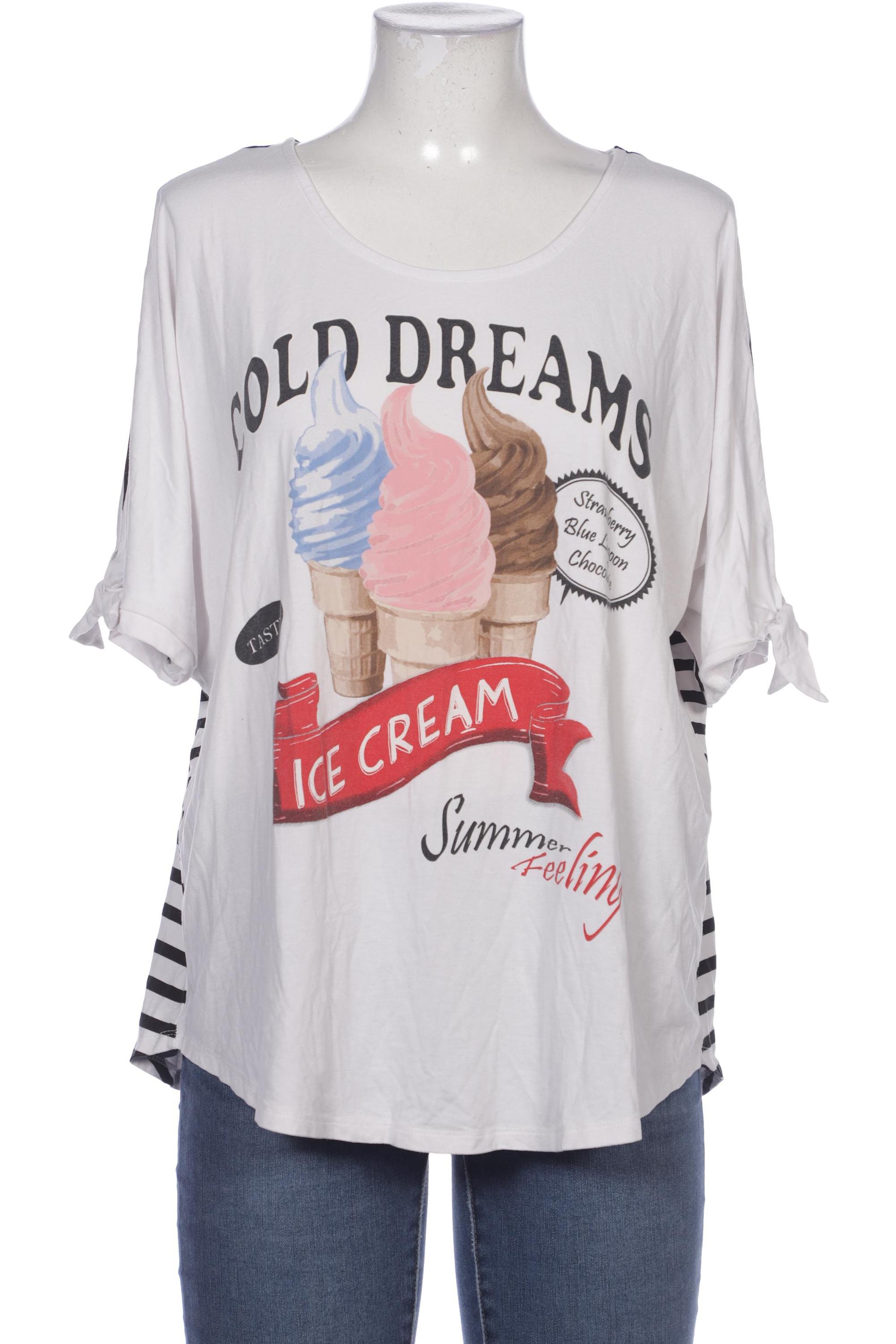 

Samoon by Gerry Weber Damen T-Shirt, weiß, Gr. 42