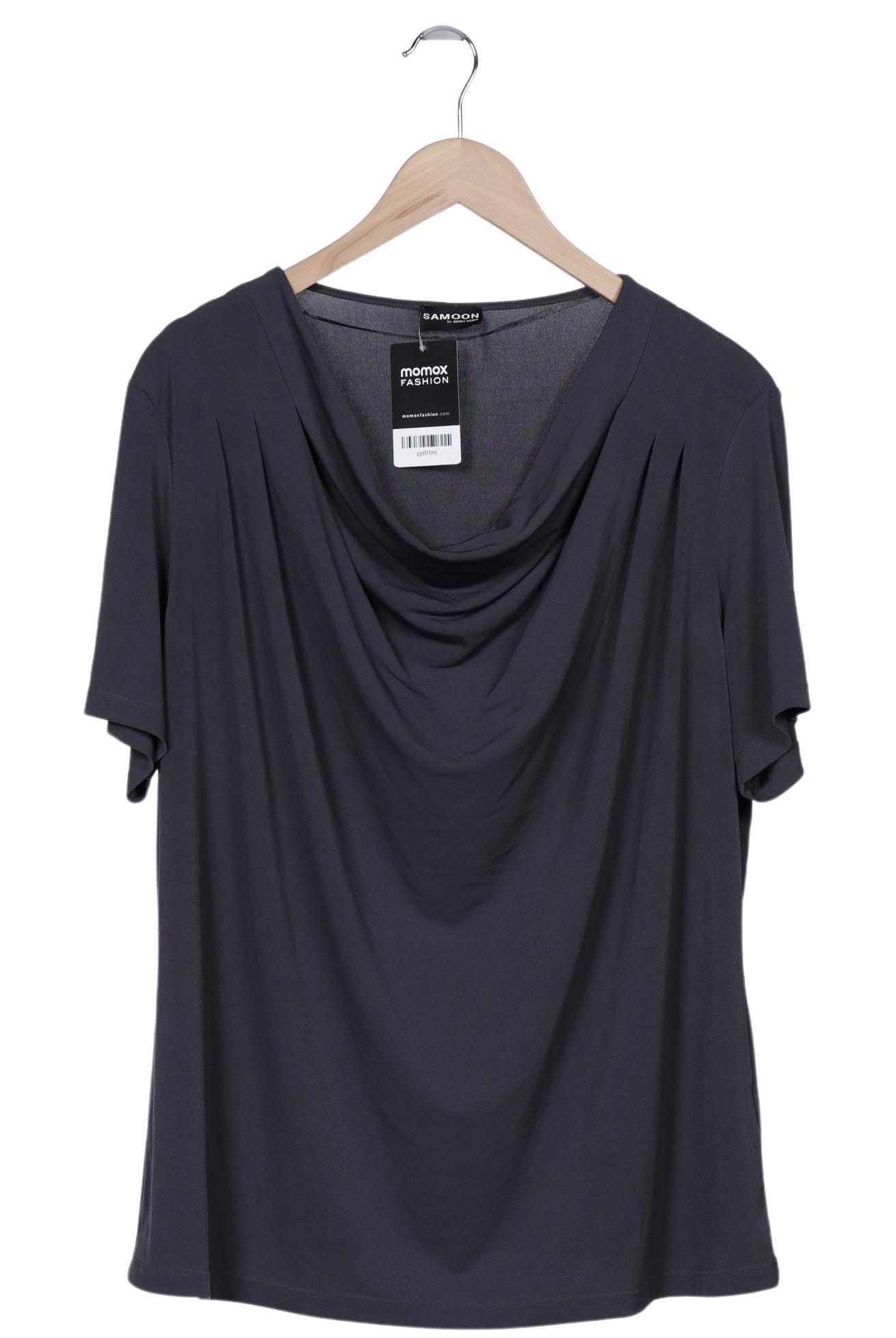 

Samoon by Gerry Weber Damen T-Shirt, grau, Gr. 48