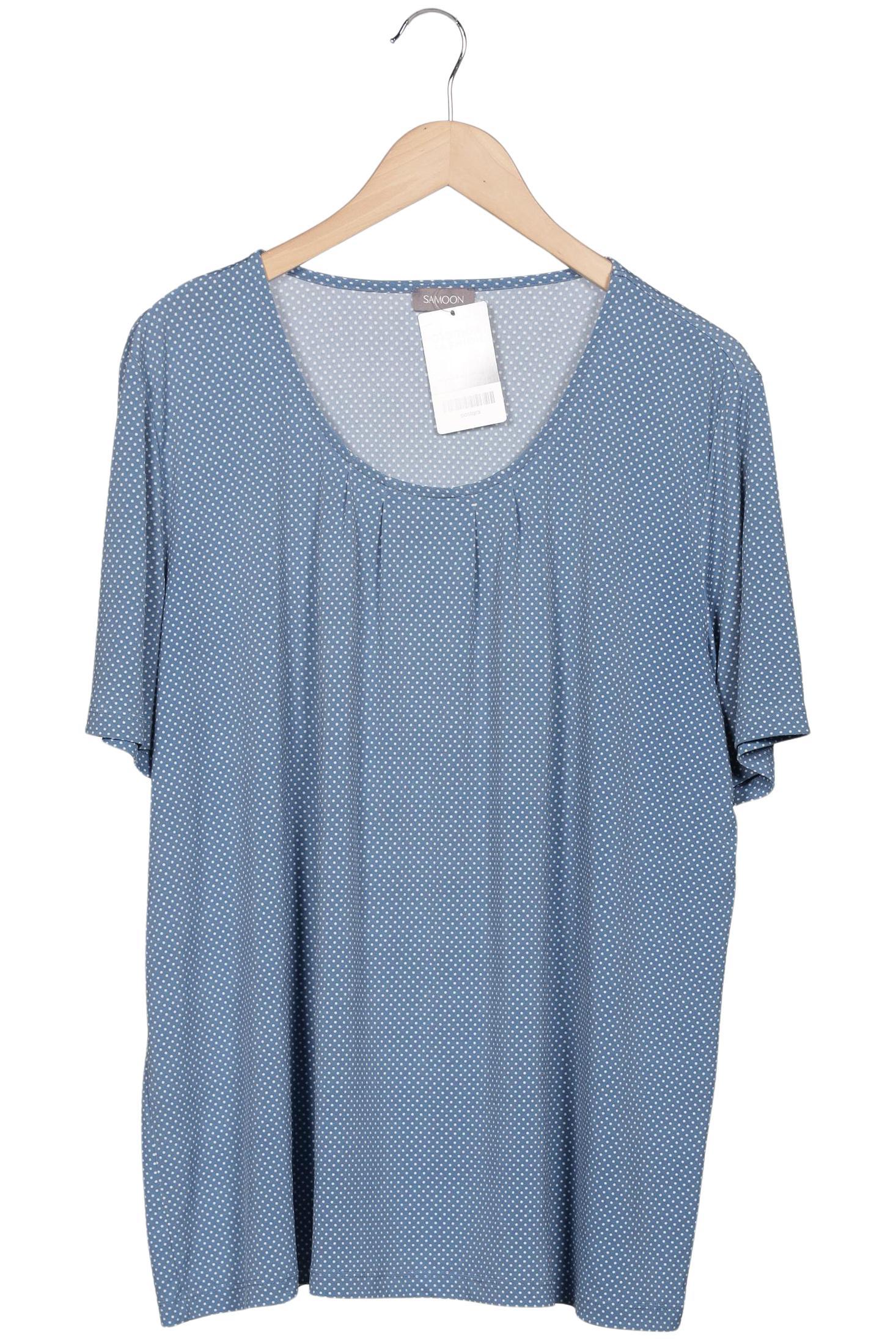 

Samoon by Gerry Weber Damen T-Shirt, hellblau, Gr. 48