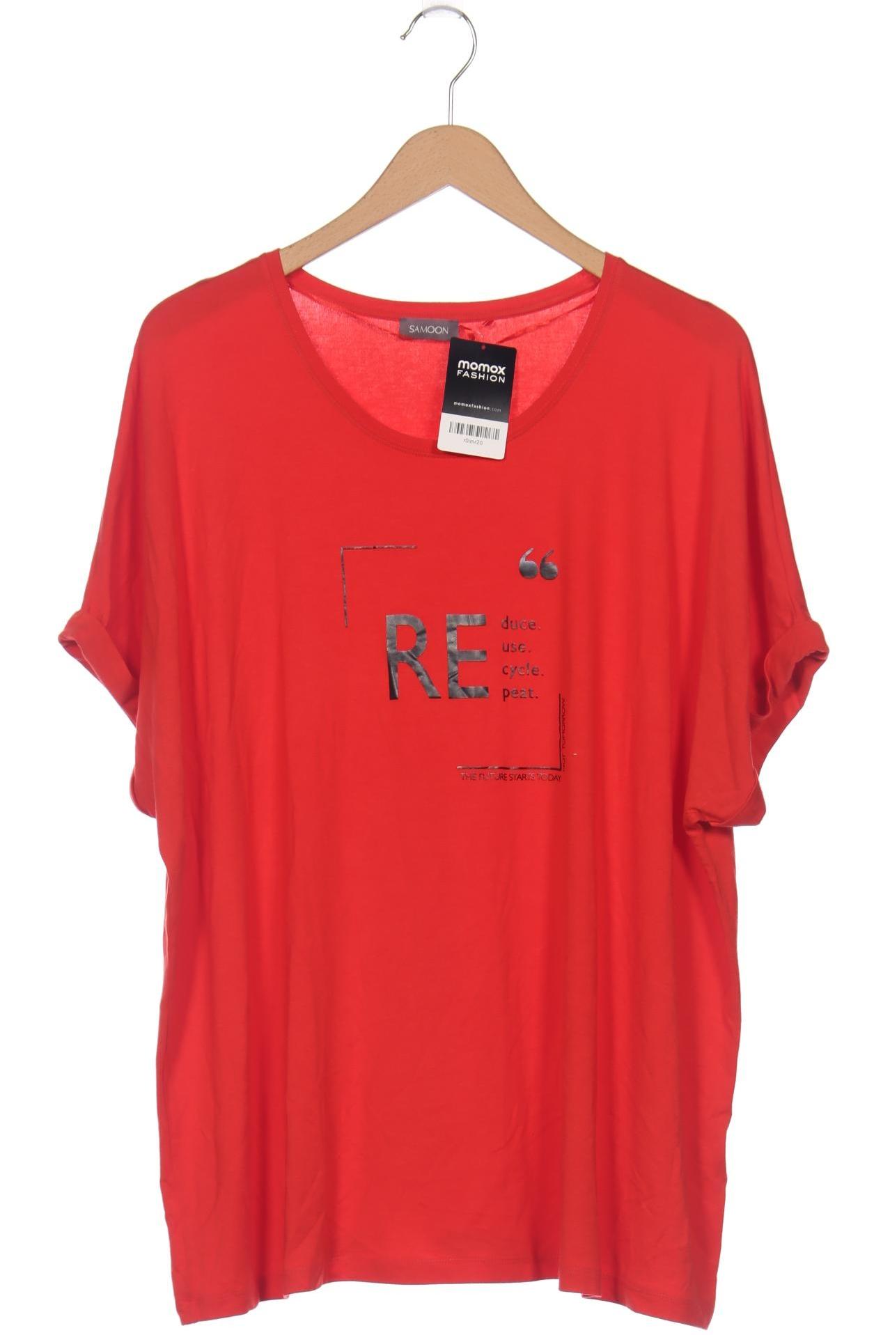 

Samoon by Gerry Weber Damen T-Shirt, rot, Gr. 50