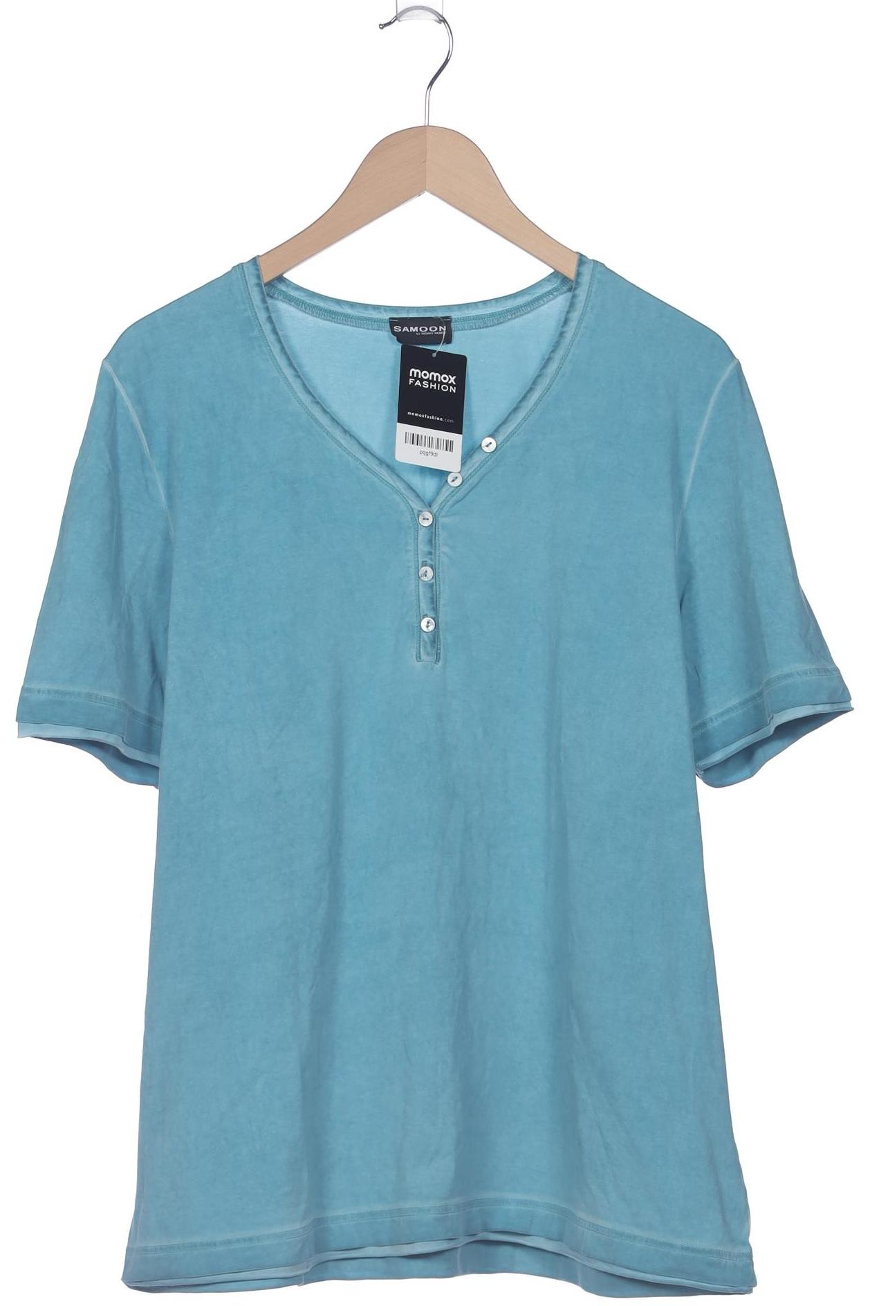 

Samoon by Gerry Weber Damen T-Shirt, blau, Gr. 46