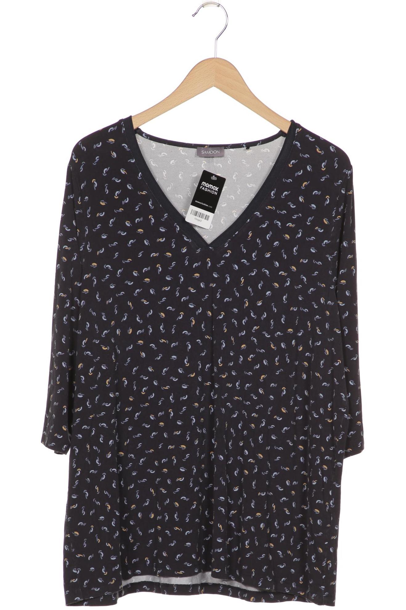 

Samoon by Gerry Weber Damen Langarmshirt, marineblau, Gr. 48