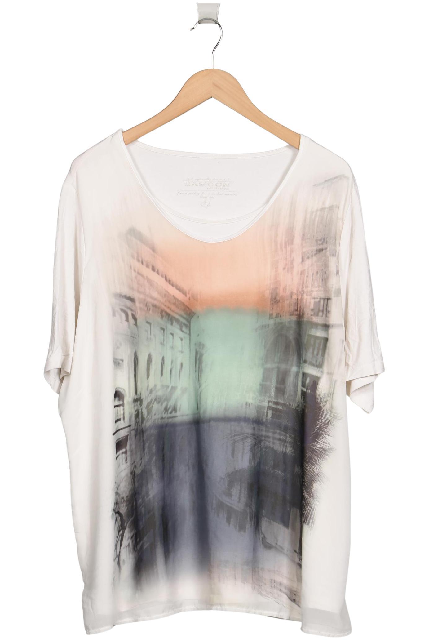 

Samoon by Gerry Weber Damen T-Shirt, cremeweiß, Gr. 50