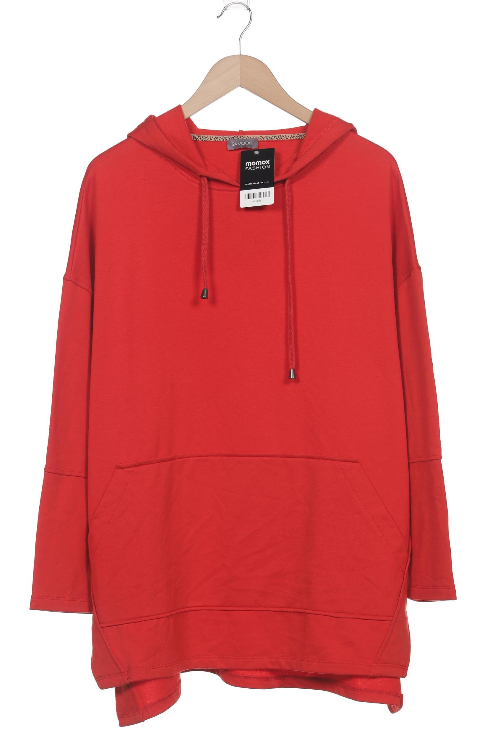 

Samoon by Gerry Weber Damen Kapuzenpullover, rot, Gr. 50