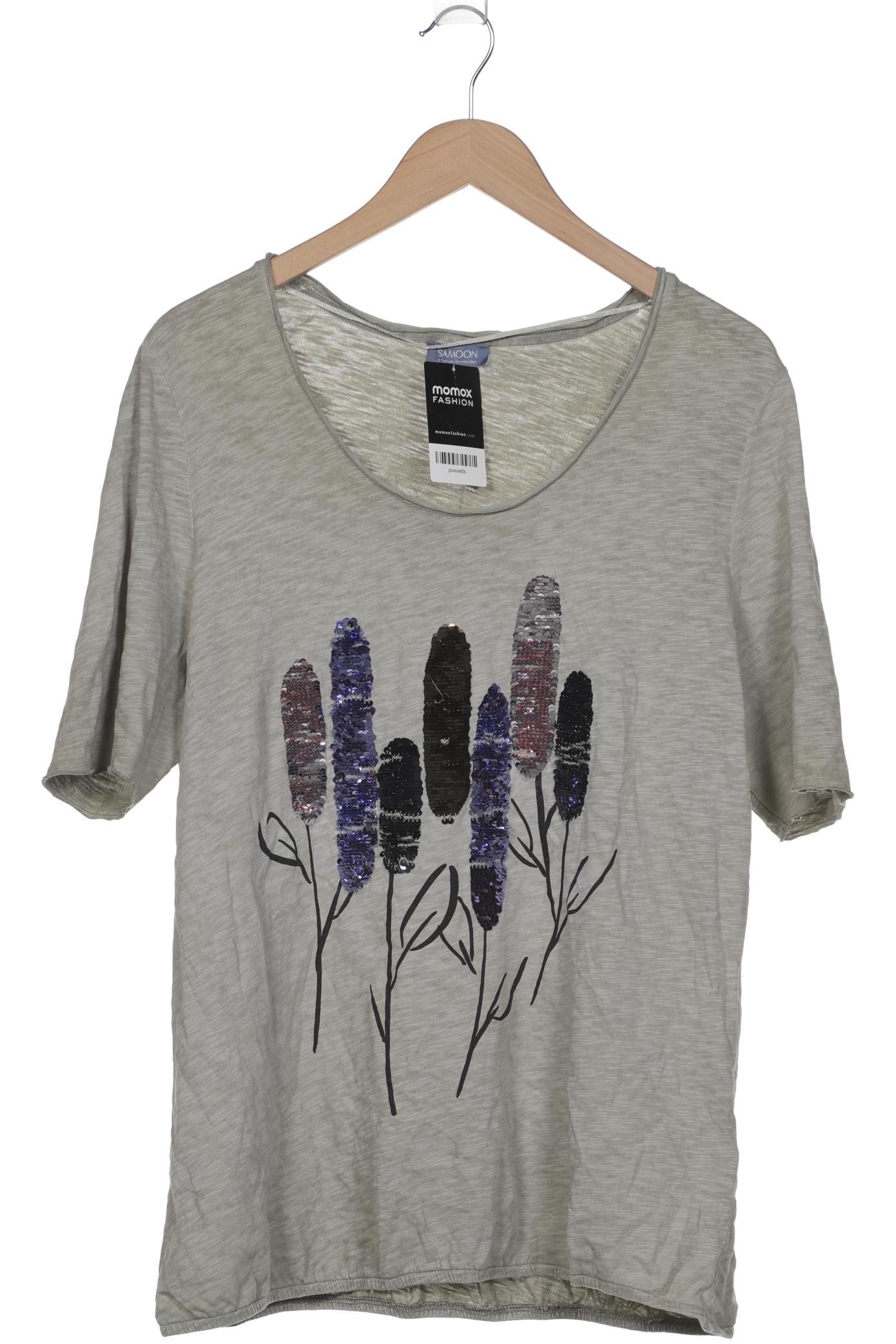 

Samoon by Gerry Weber Damen T-Shirt, grün, Gr. 46