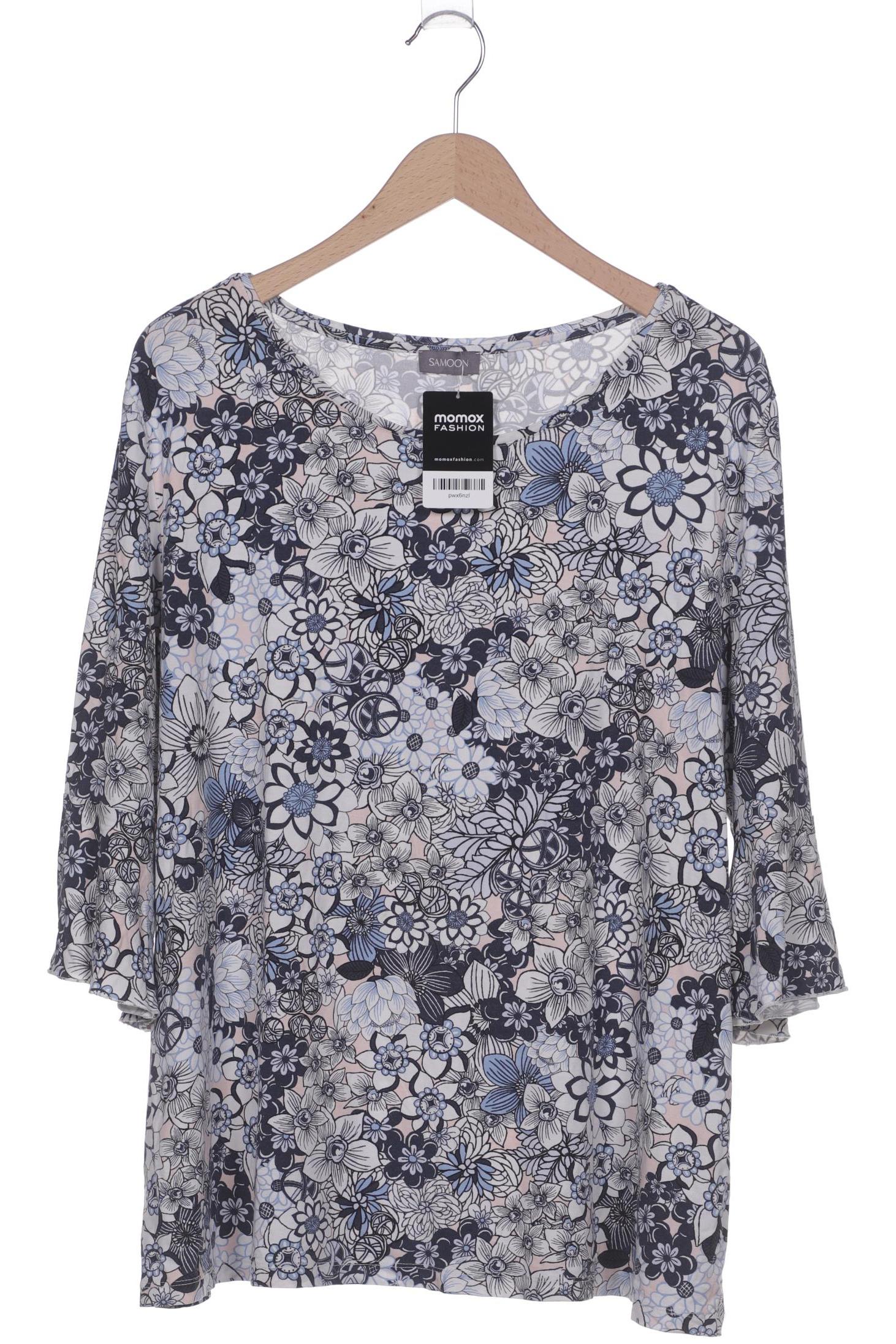 

Samoon by Gerry Weber Damen Langarmshirt, mehrfarbig, Gr. 50