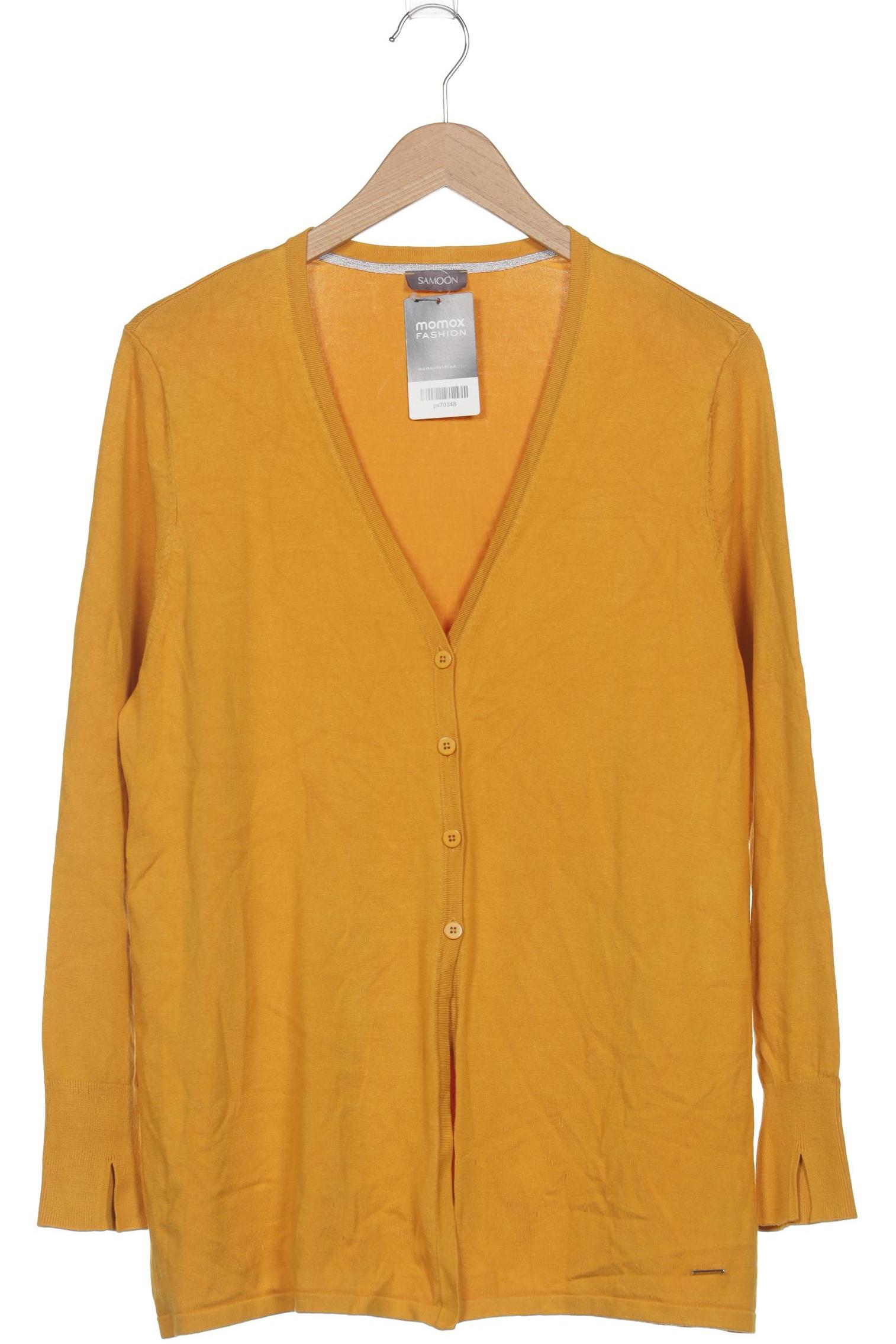 

Samoon by Gerry Weber Damen Strickjacke, orange, Gr. 40