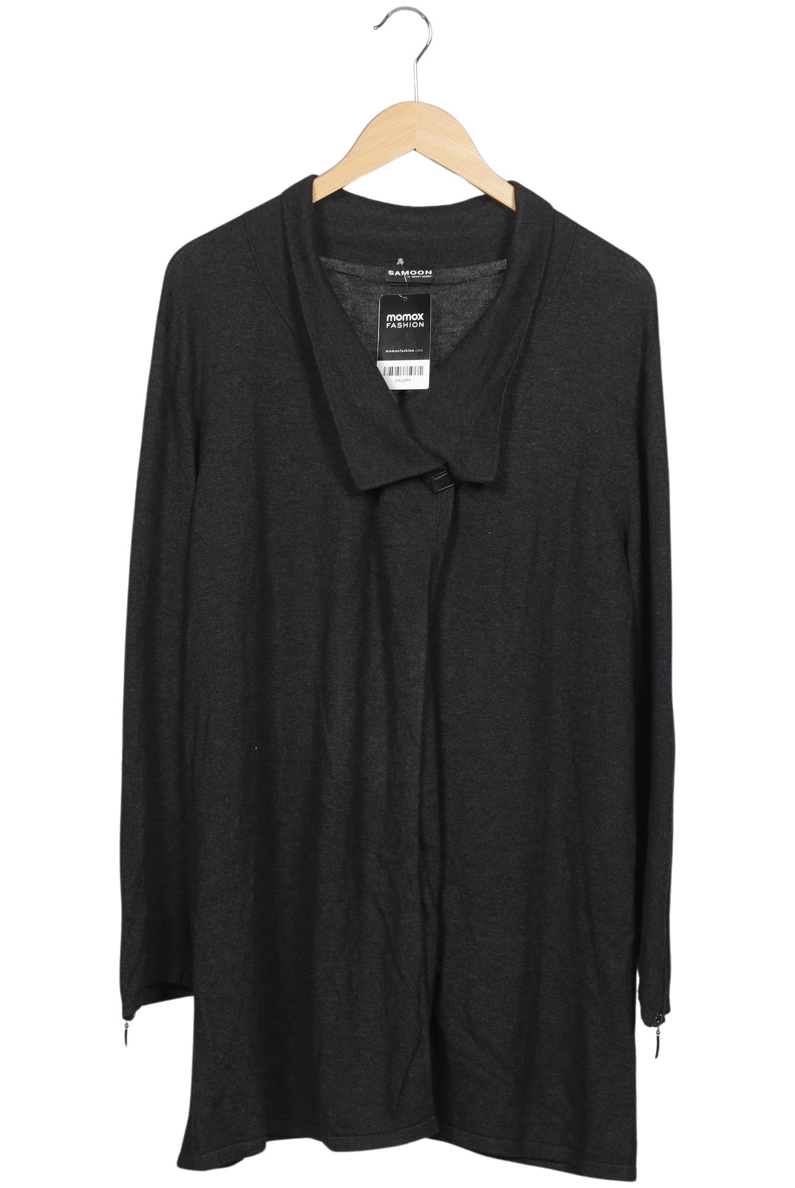 

Samoon by Gerry Weber Damen Strickjacke, grau, Gr. 50