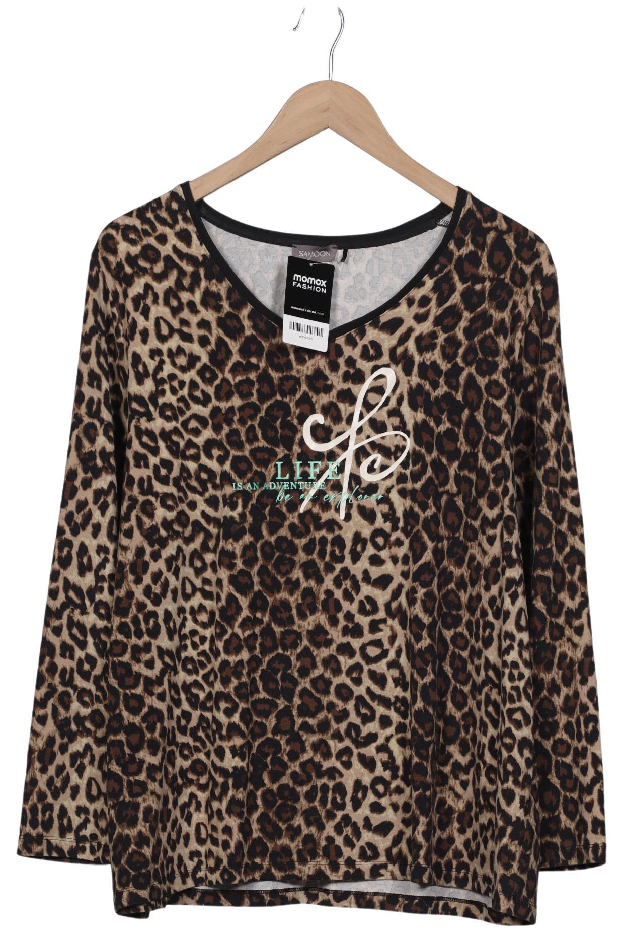 

Samoon by Gerry Weber Damen Langarmshirt, braun, Gr. 48