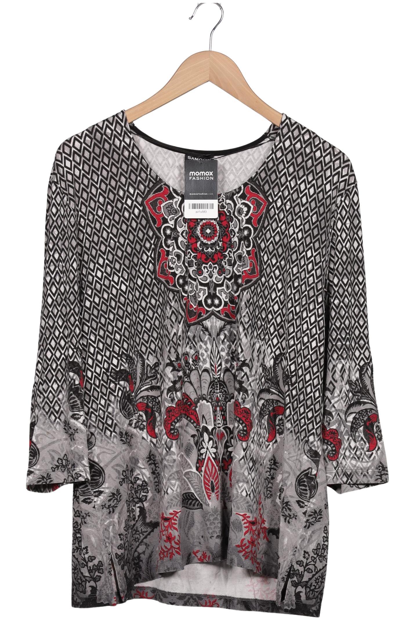 

Samoon by Gerry Weber Damen T-Shirt, grau, Gr. 50
