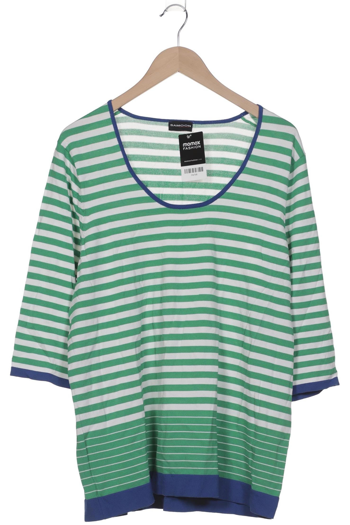 

Samoon by Gerry Weber Damen Langarmshirt, grün, Gr. 48