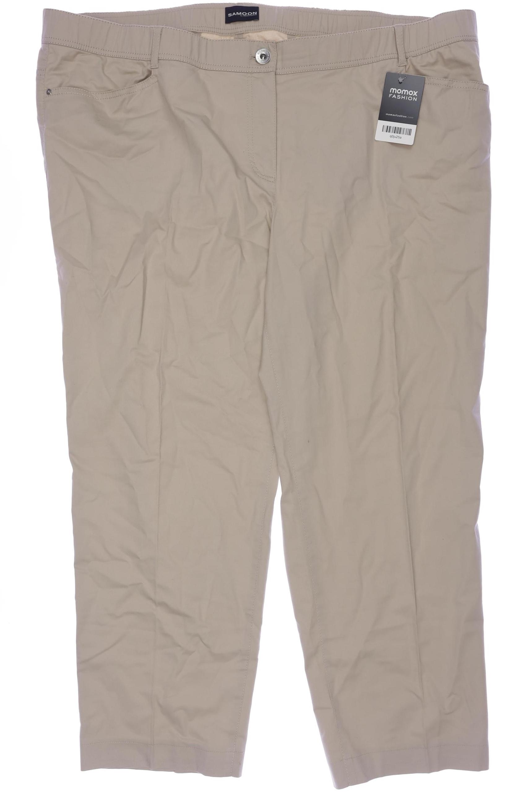 

Samoon by Gerry Weber Damen Stoffhose, beige, Gr. 52