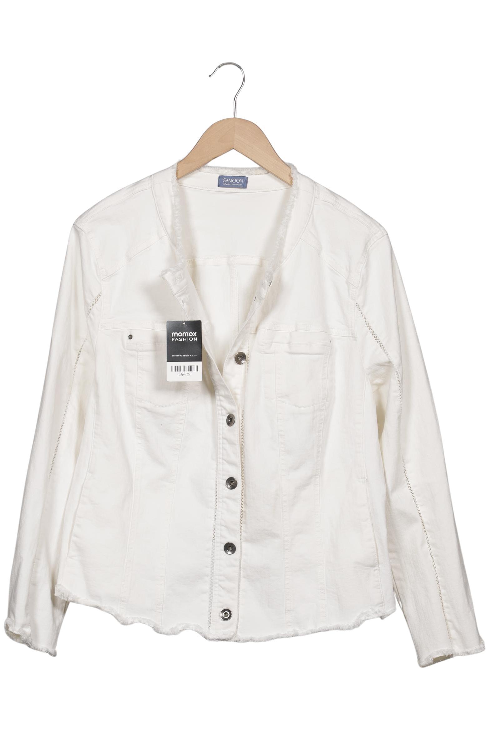 

Samoon by Gerry Weber Damen Jacke, weiß, Gr. 46