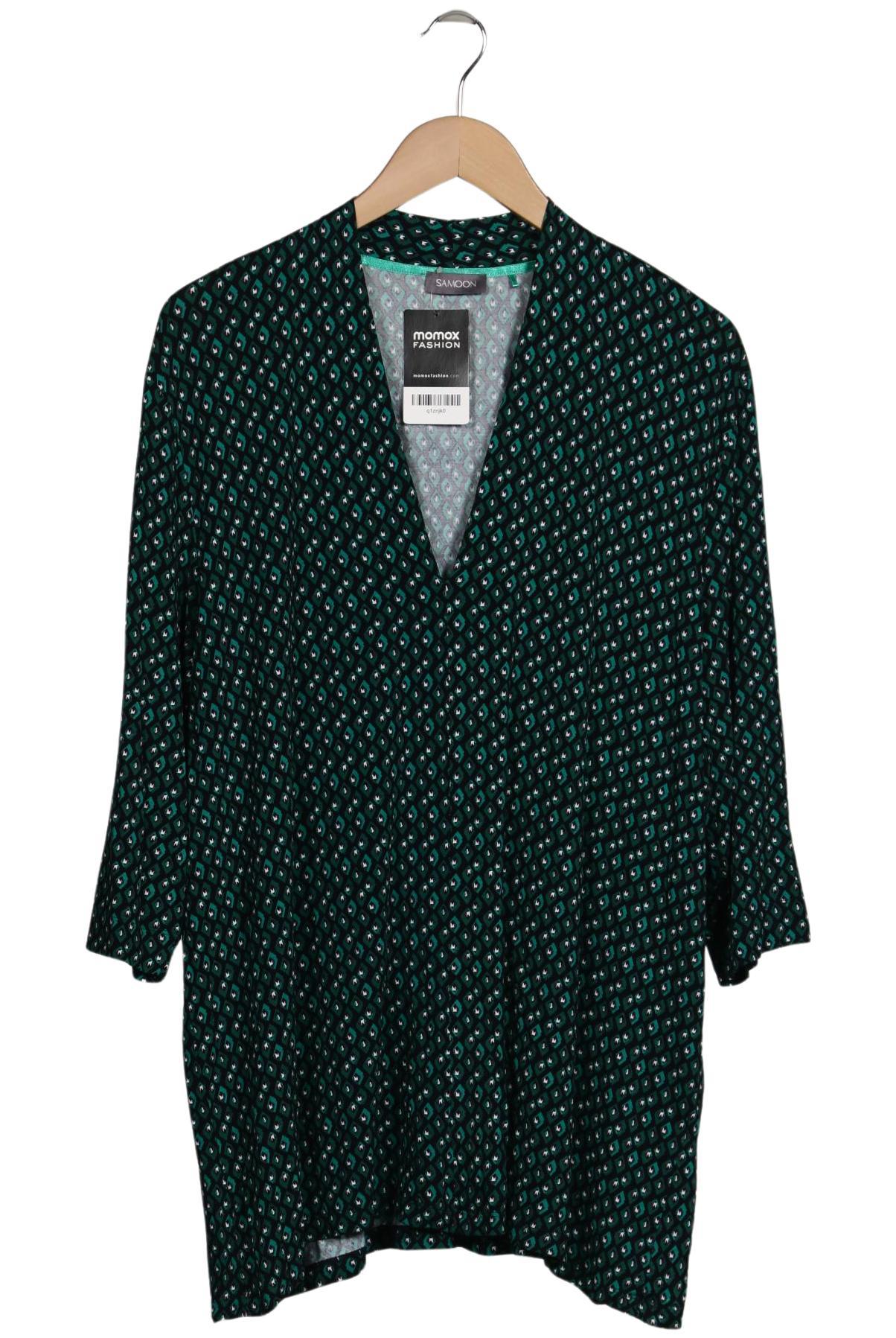 

Samoon by Gerry Weber Damen Langarmshirt, schwarz, Gr. 52