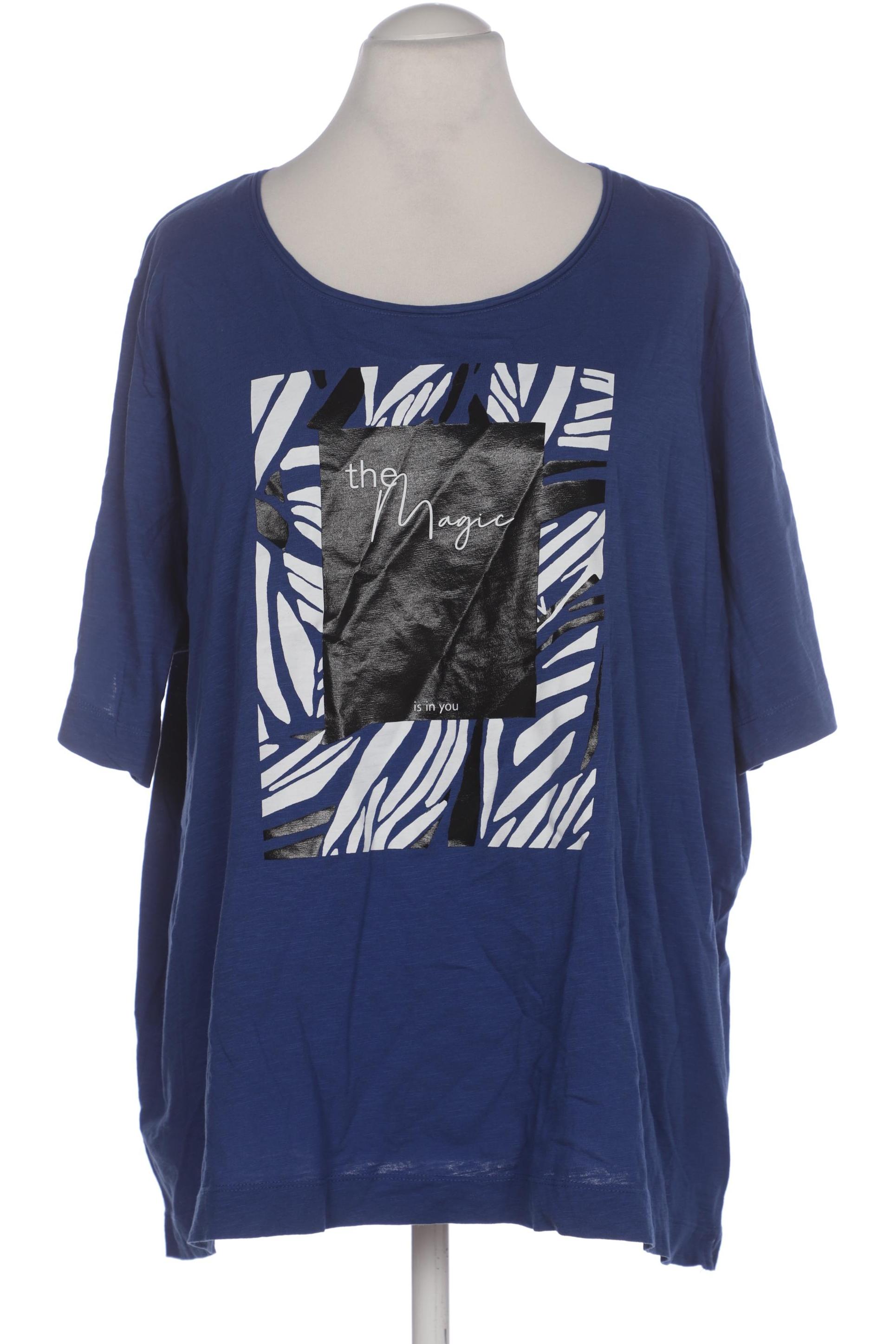 

Samoon by Gerry Weber Damen T-Shirt, blau, Gr. 52