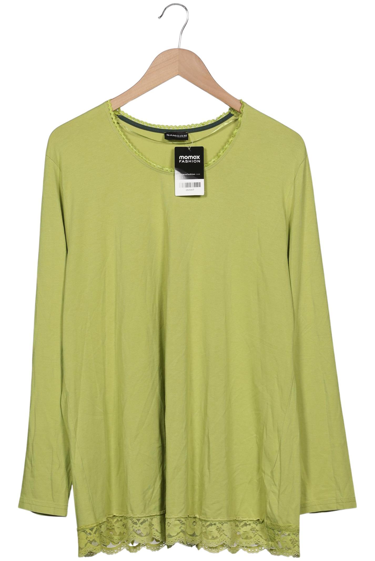 

Samoon by Gerry Weber Damen Langarmshirt, hellgrün, Gr. 50