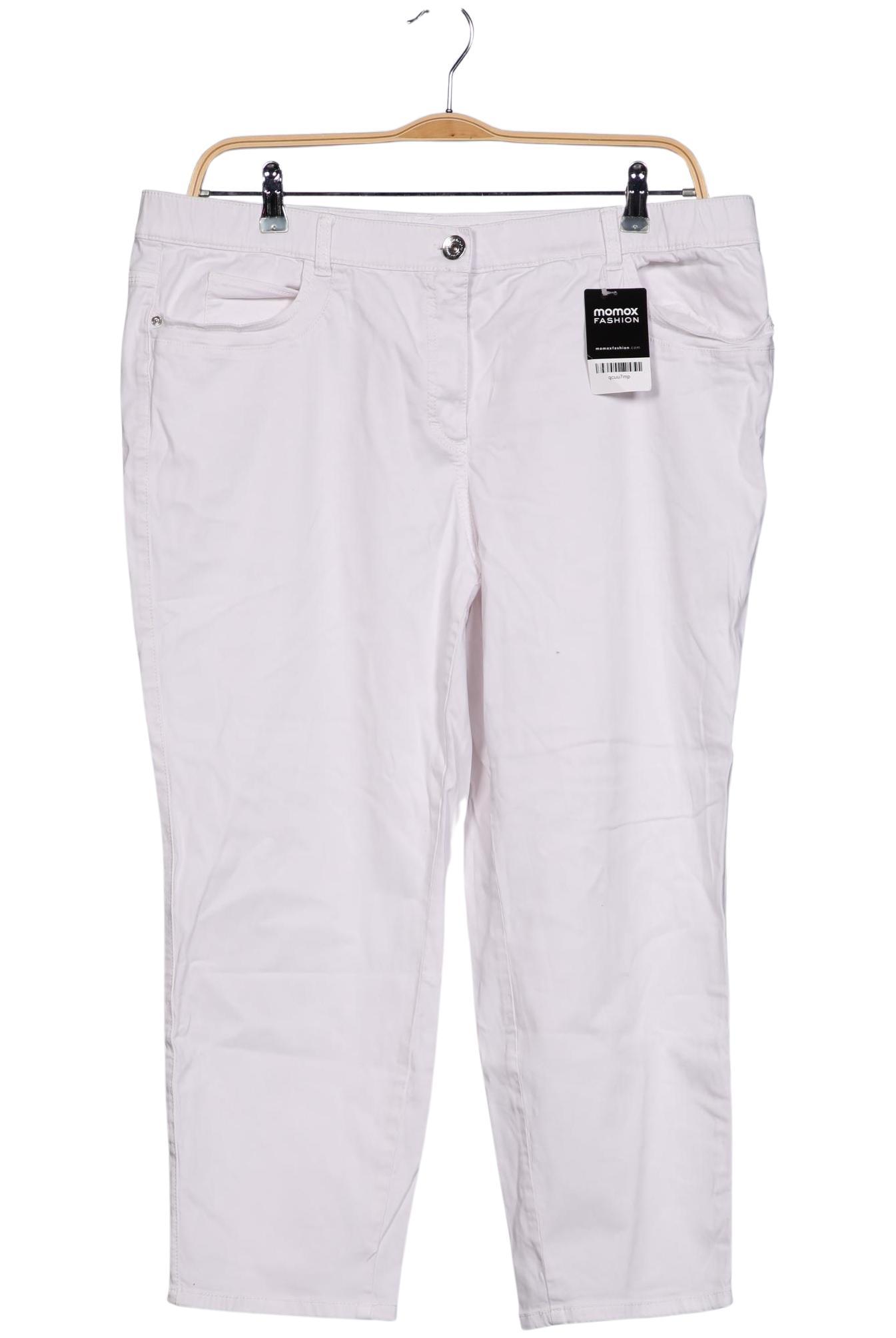 

Samoon by Gerry Weber Damen Stoffhose, weiß, Gr. 48