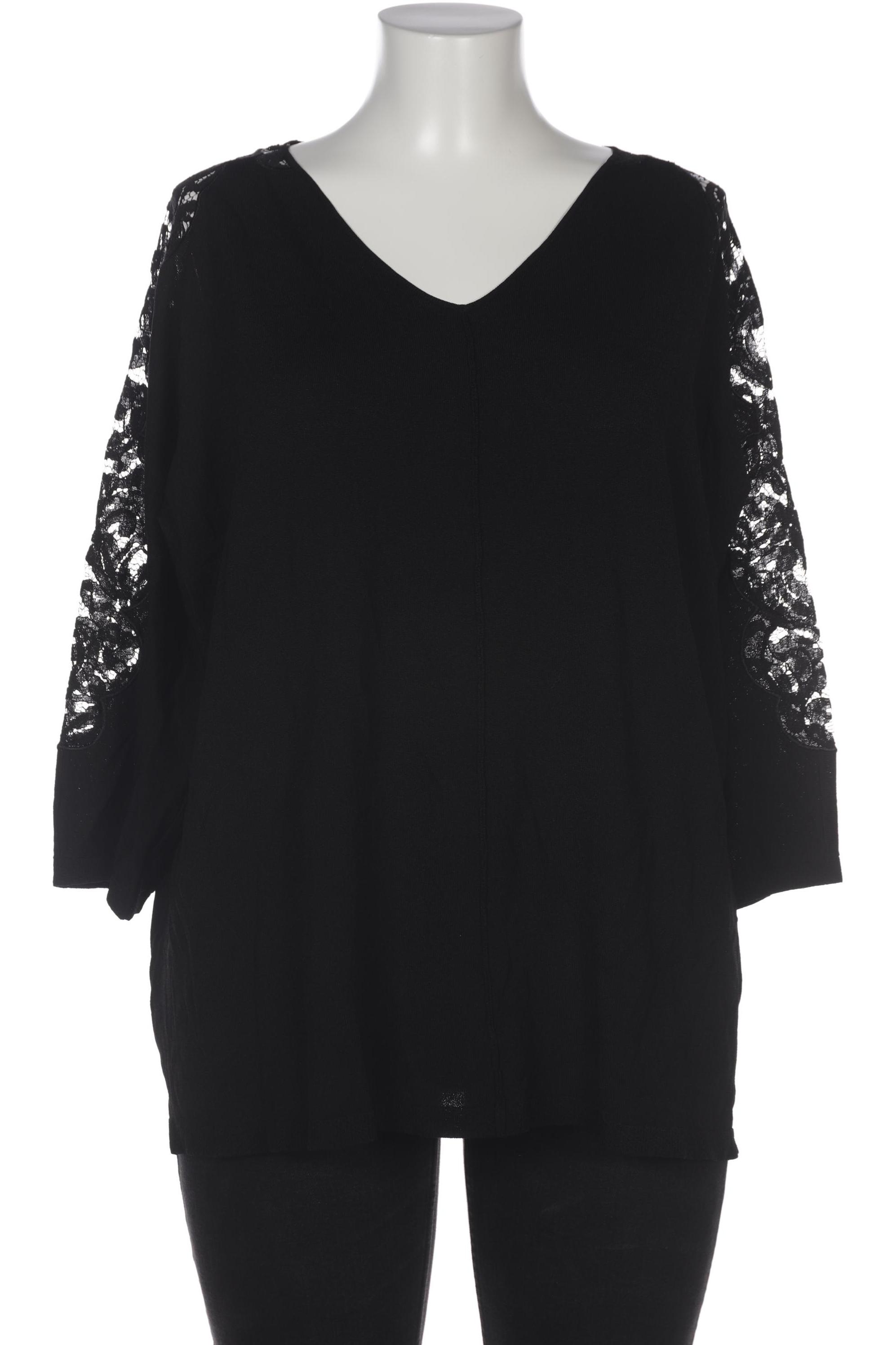 

Samoon by Gerry Weber Damen Langarmshirt, schwarz, Gr. 50