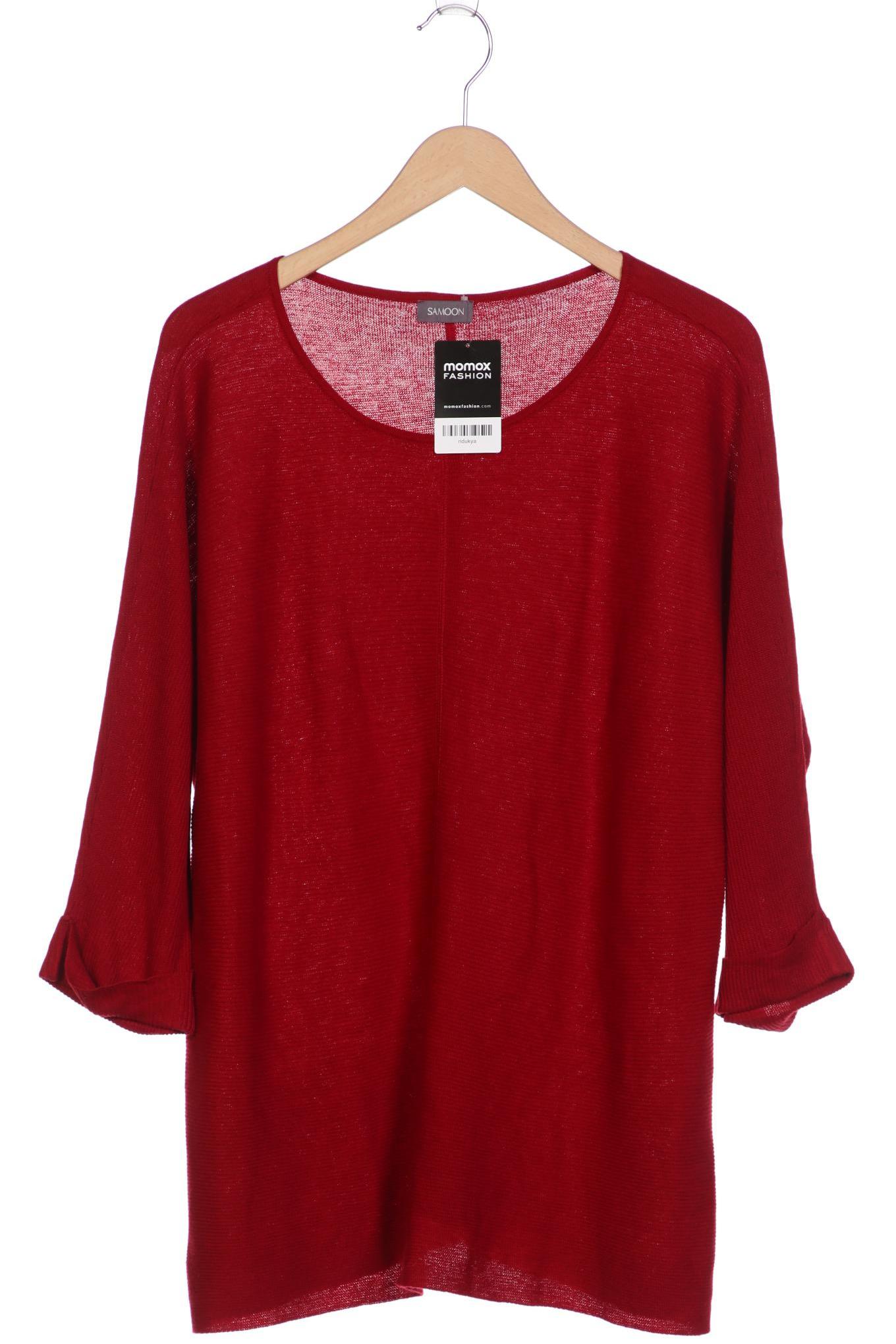 

Samoon by Gerry Weber Damen Pullover, rot, Gr. 50