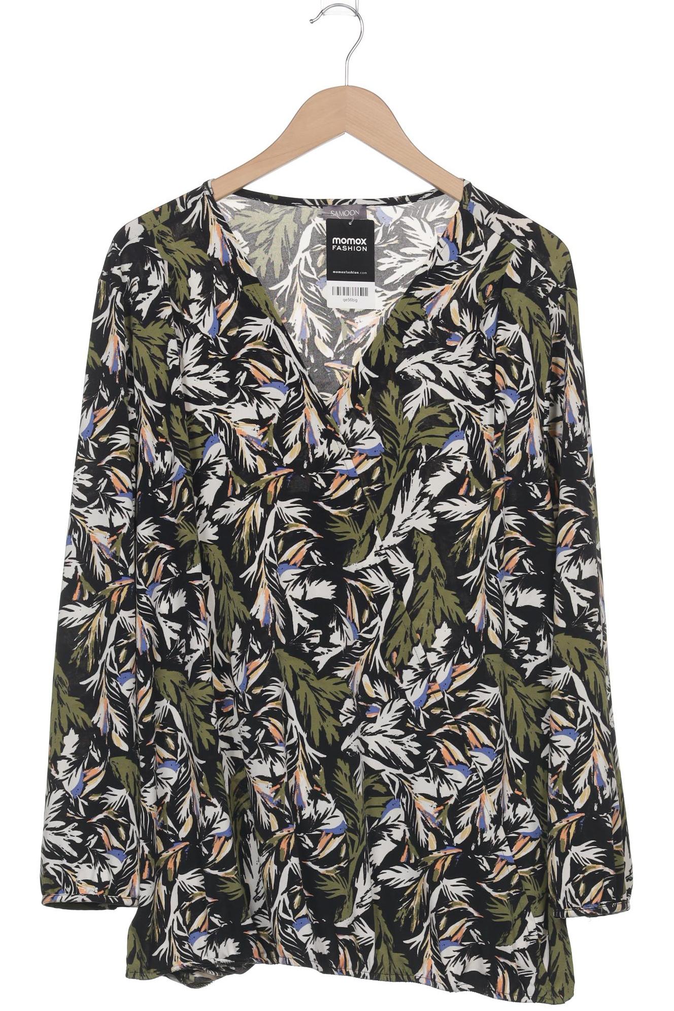

Samoon by Gerry Weber Damen Langarmshirt, mehrfarbig, Gr. 48