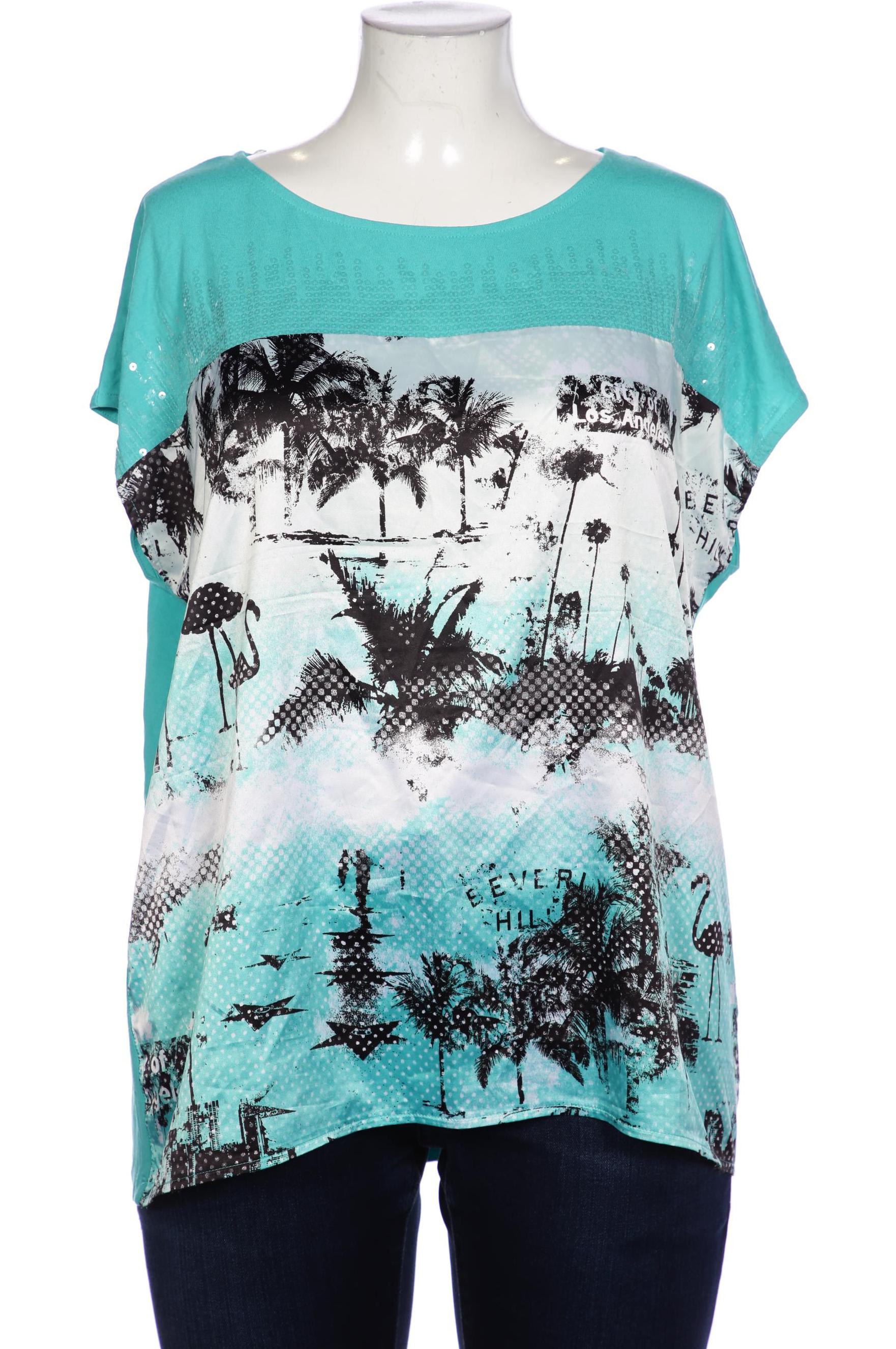 

Samoon by Gerry Weber Damen Bluse, türkis, Gr. 44