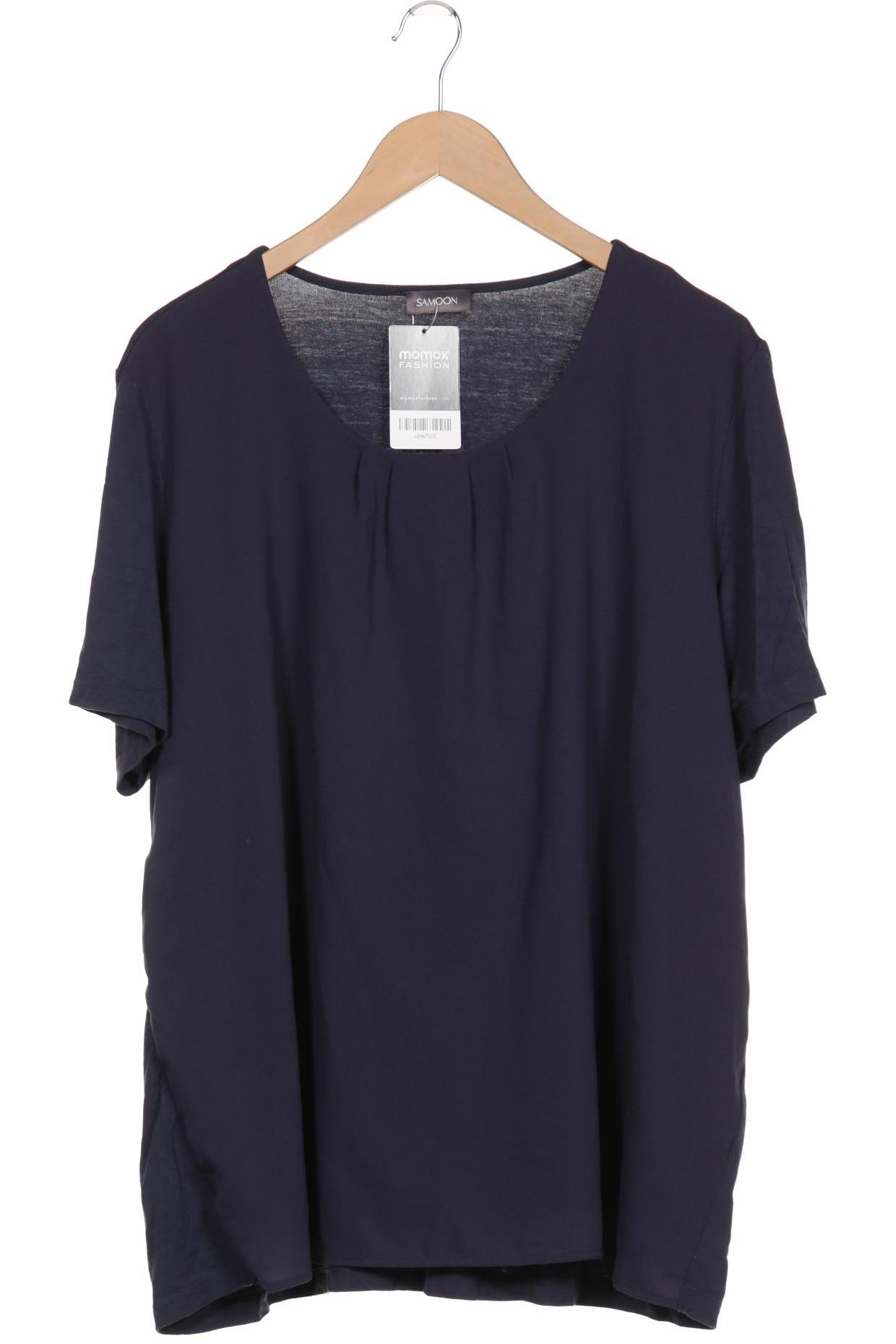 

Samoon by Gerry Weber Damen T-Shirt, marineblau, Gr. 50