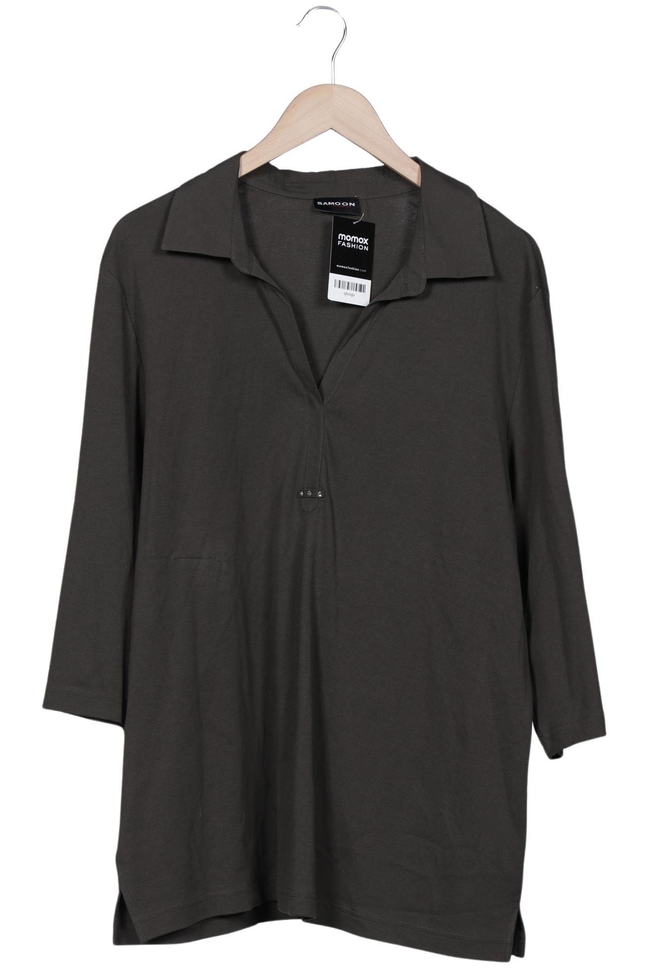 

Samoon by Gerry Weber Damen Poloshirt, braun, Gr. 50