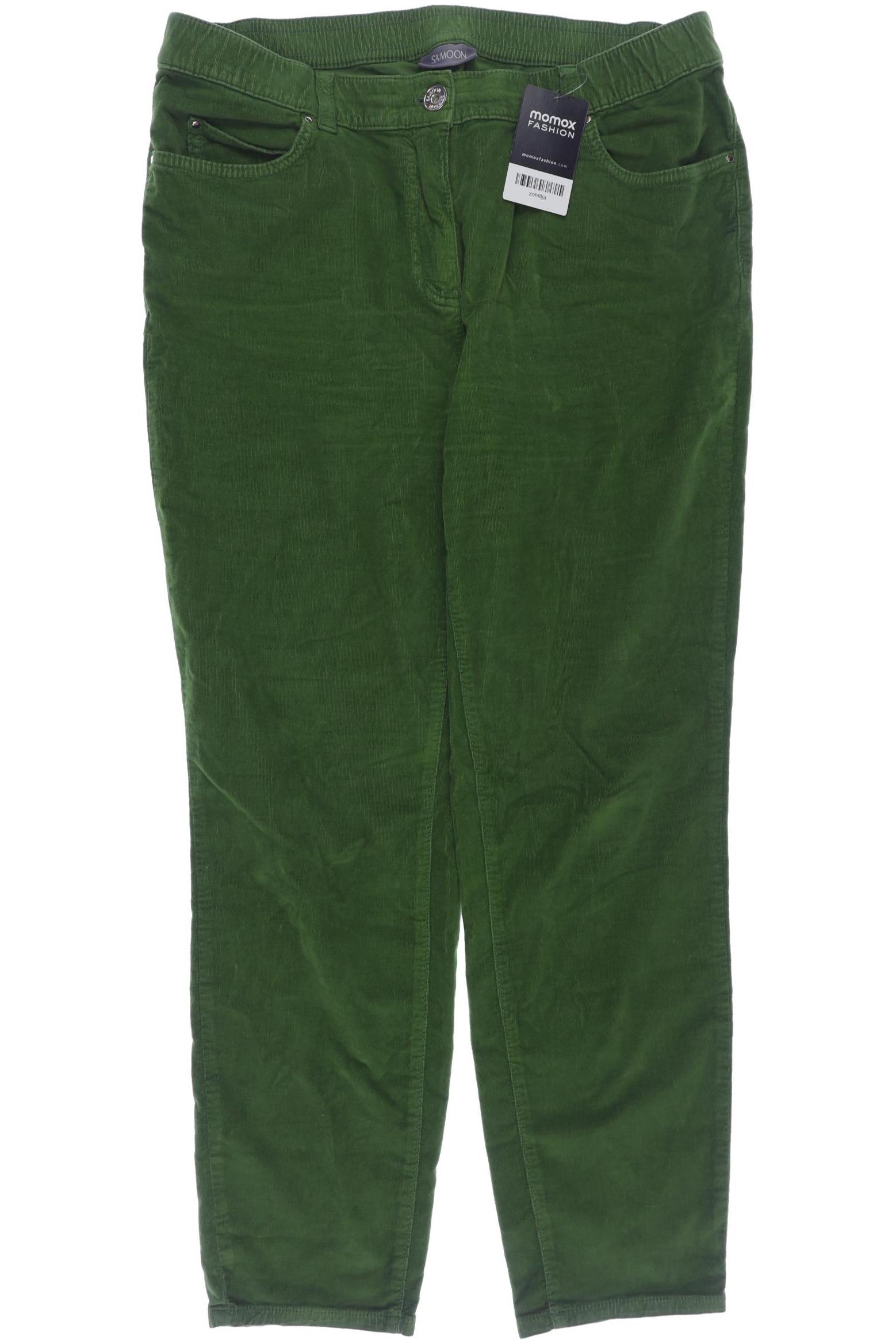 

Samoon by Gerry Weber Damen Stoffhose, grün, Gr. 31