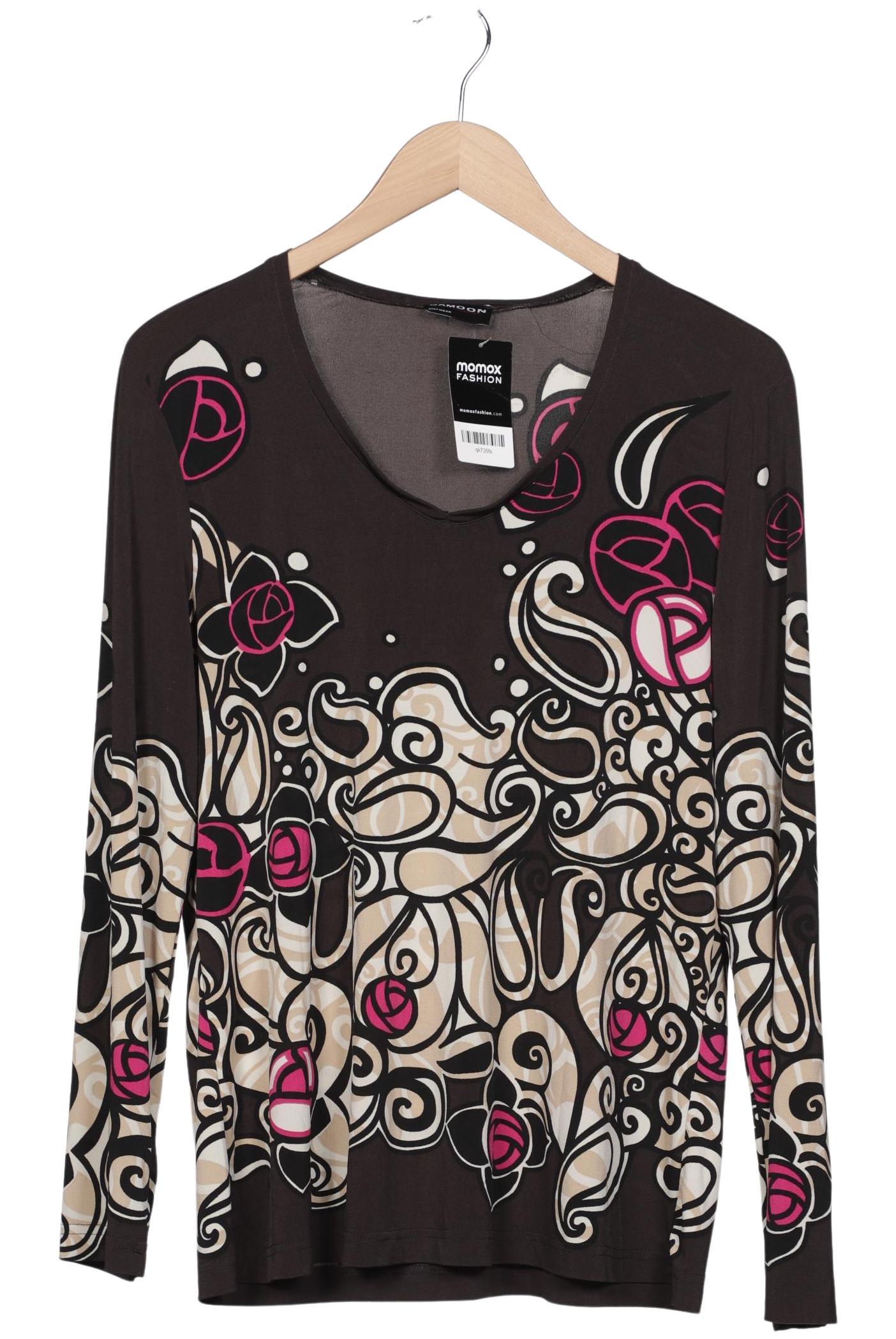 

Samoon by Gerry Weber Damen Langarmshirt, mehrfarbig, Gr. 46