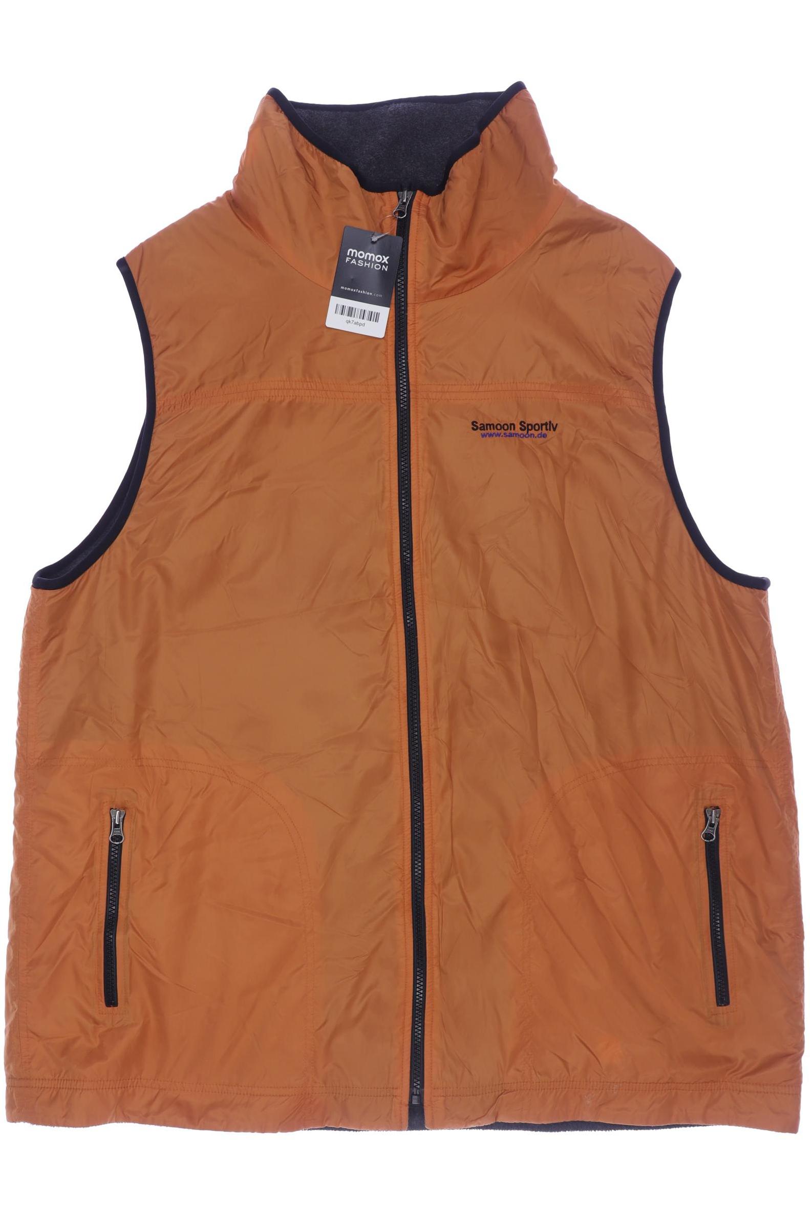 

Samoon by Gerry Weber Damen Weste, orange, Gr. 52
