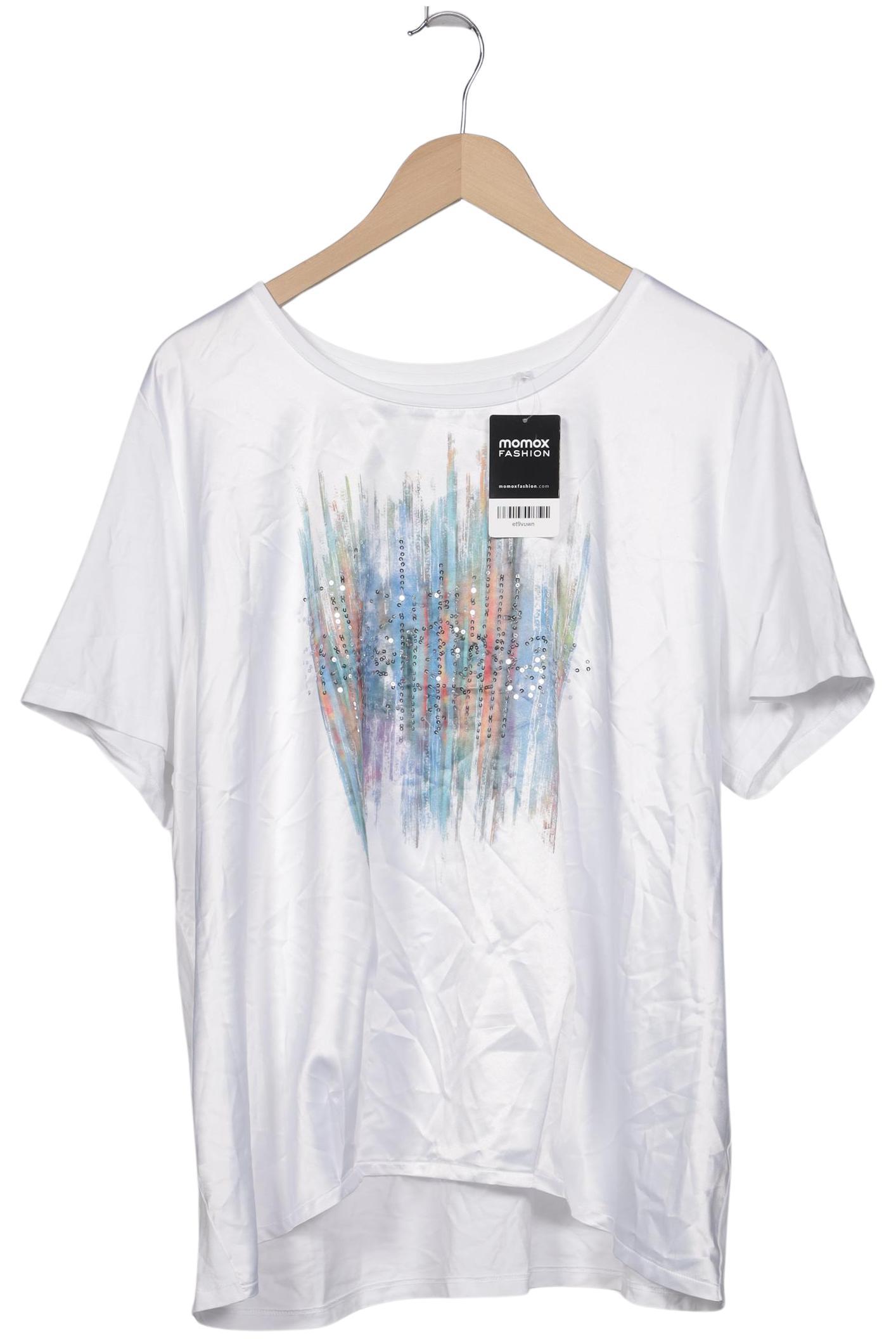 

Samoon by Gerry Weber Damen T-Shirt, weiß, Gr. 48