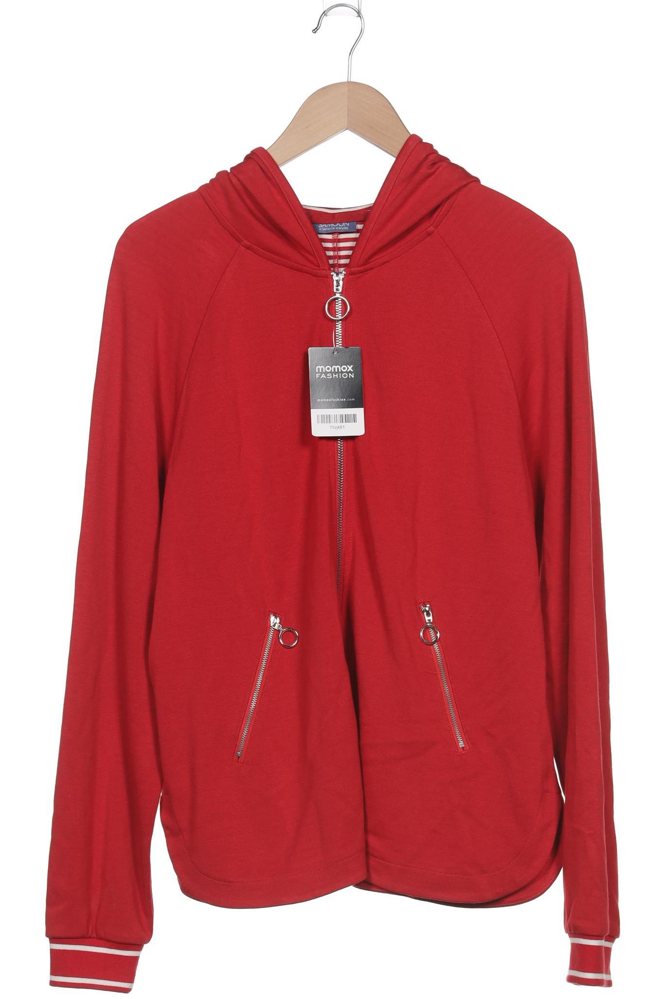 

Samoon by Gerry Weber Damen Kapuzenpullover, rot, Gr. 48