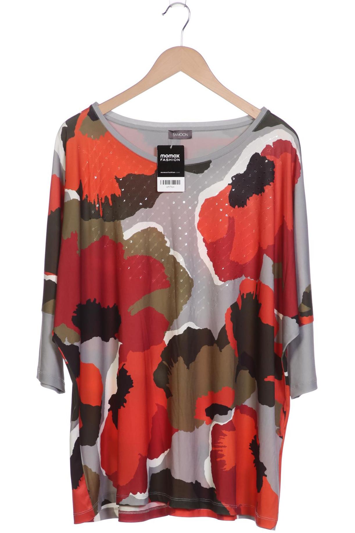 

Samoon by Gerry Weber Damen T-Shirt, mehrfarbig, Gr. 50