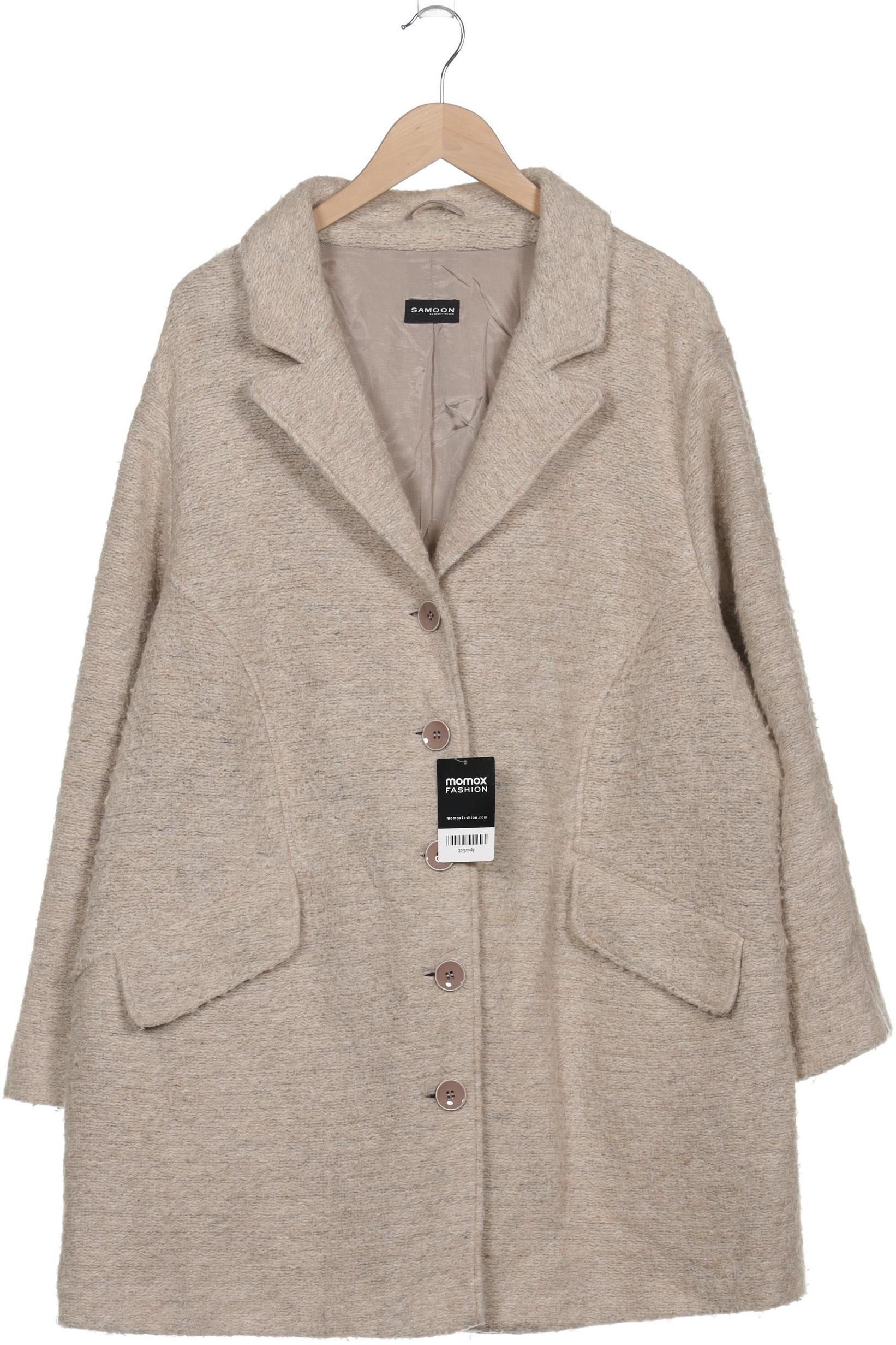 

Samoon by Gerry Weber Damen Mantel, beige, Gr. 50