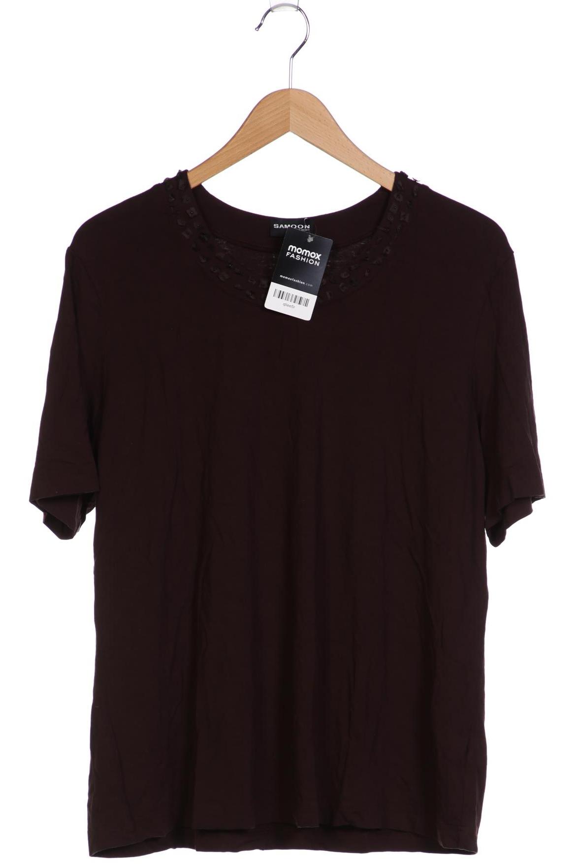 

Samoon by Gerry Weber Damen T-Shirt, braun, Gr. 46