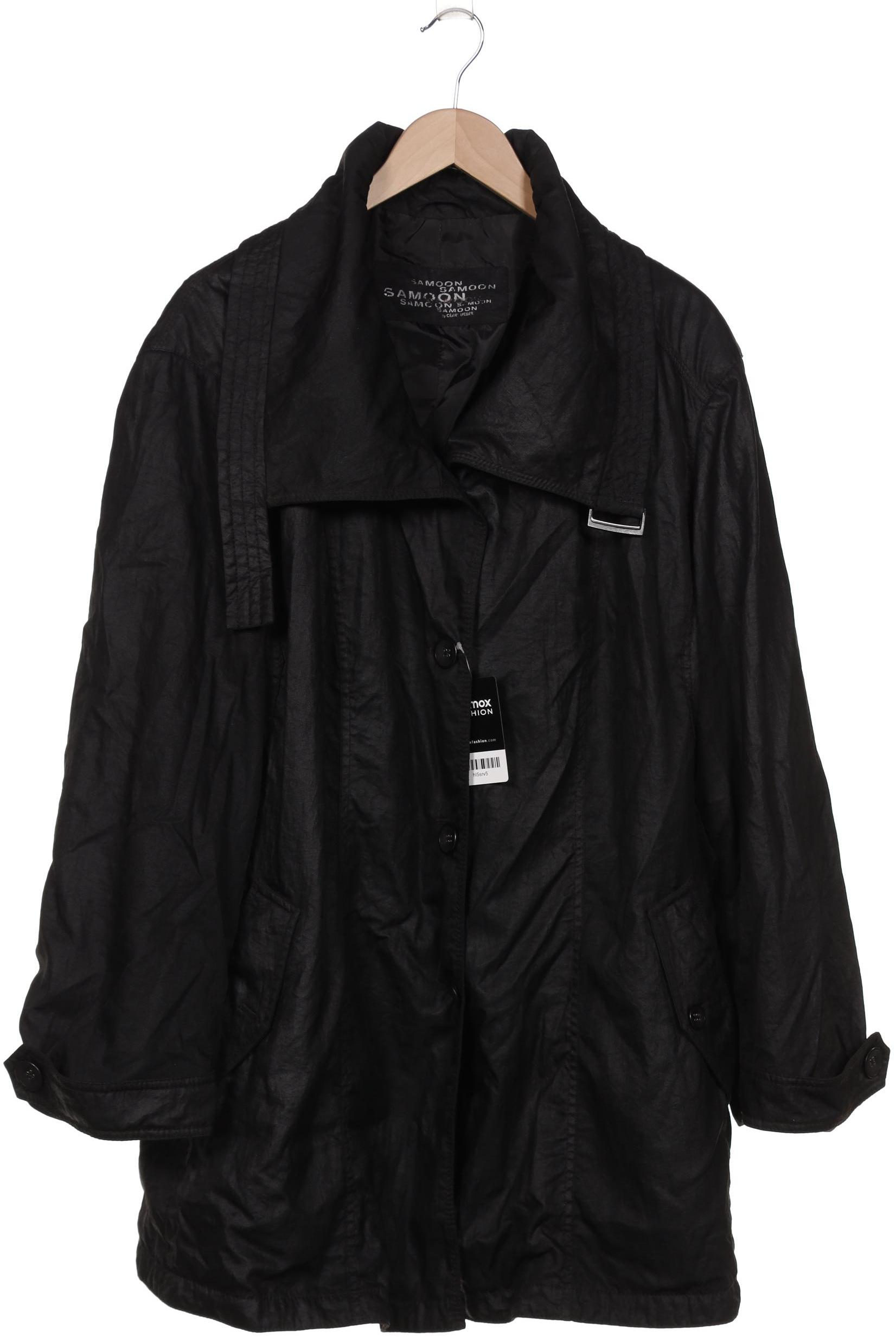 

Samoon by Gerry Weber Damen Mantel, schwarz, Gr. 54