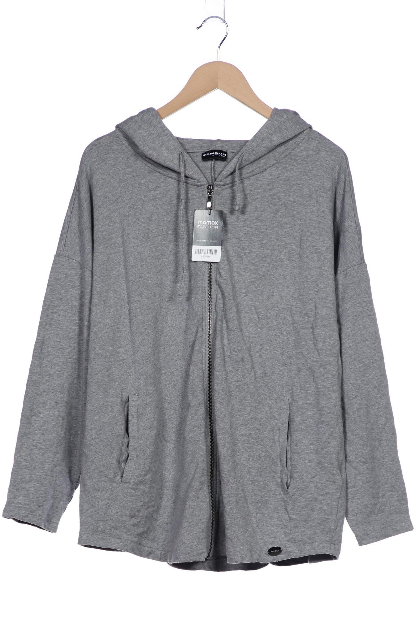 

Samoon by Gerry Weber Damen Kapuzenpullover, grau, Gr. 46