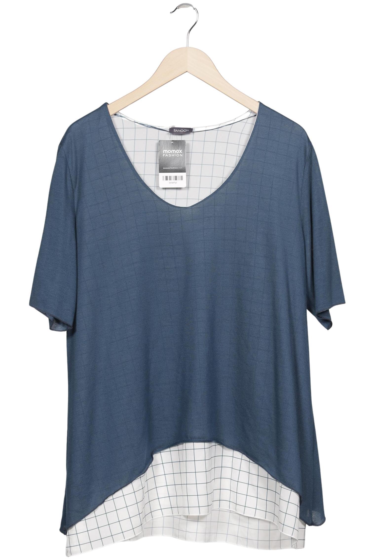 

Samoon by Gerry Weber Damen Pullover, blau, Gr. 48